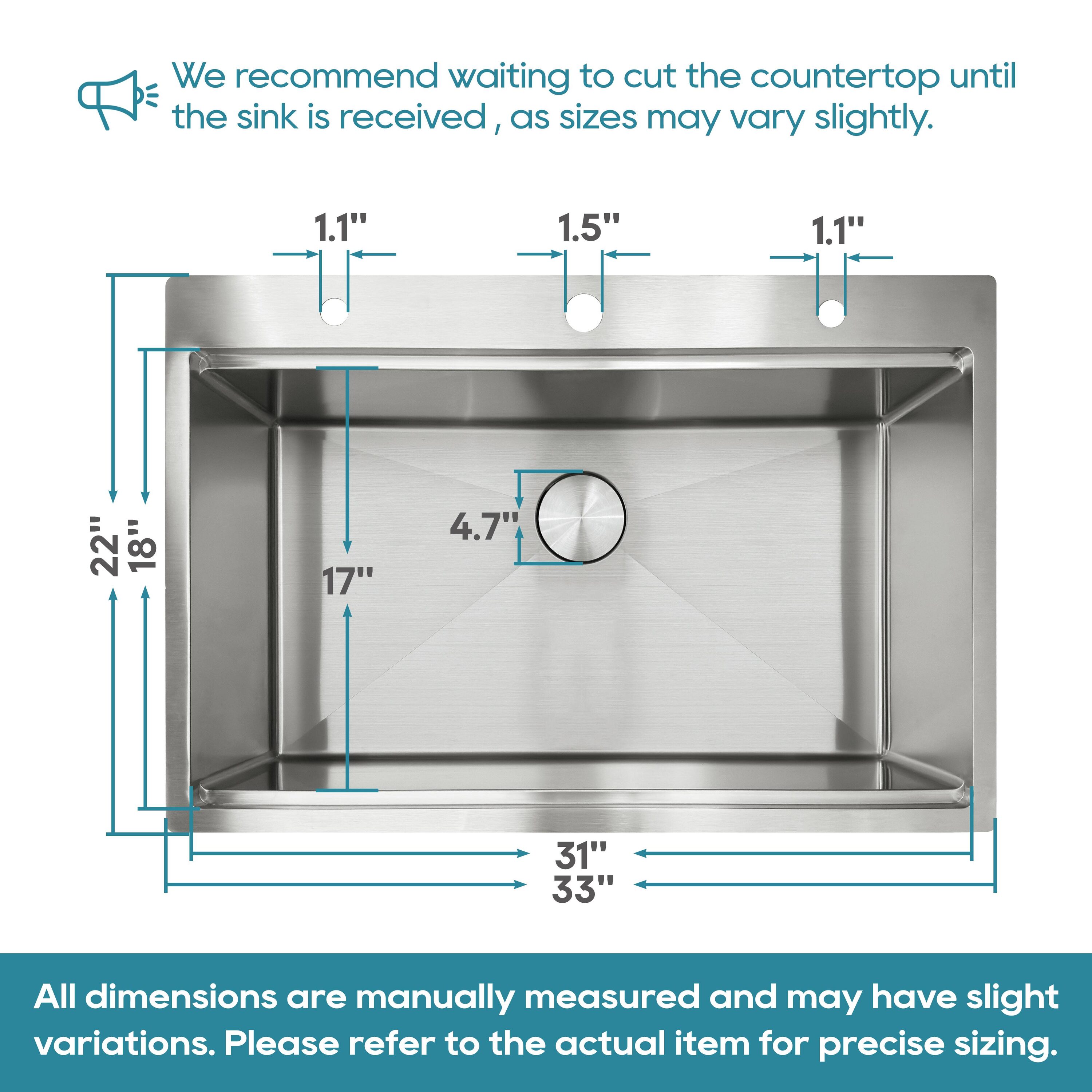 DELUXE LIVING H7645B-A Kitchen-Sinks - View #4