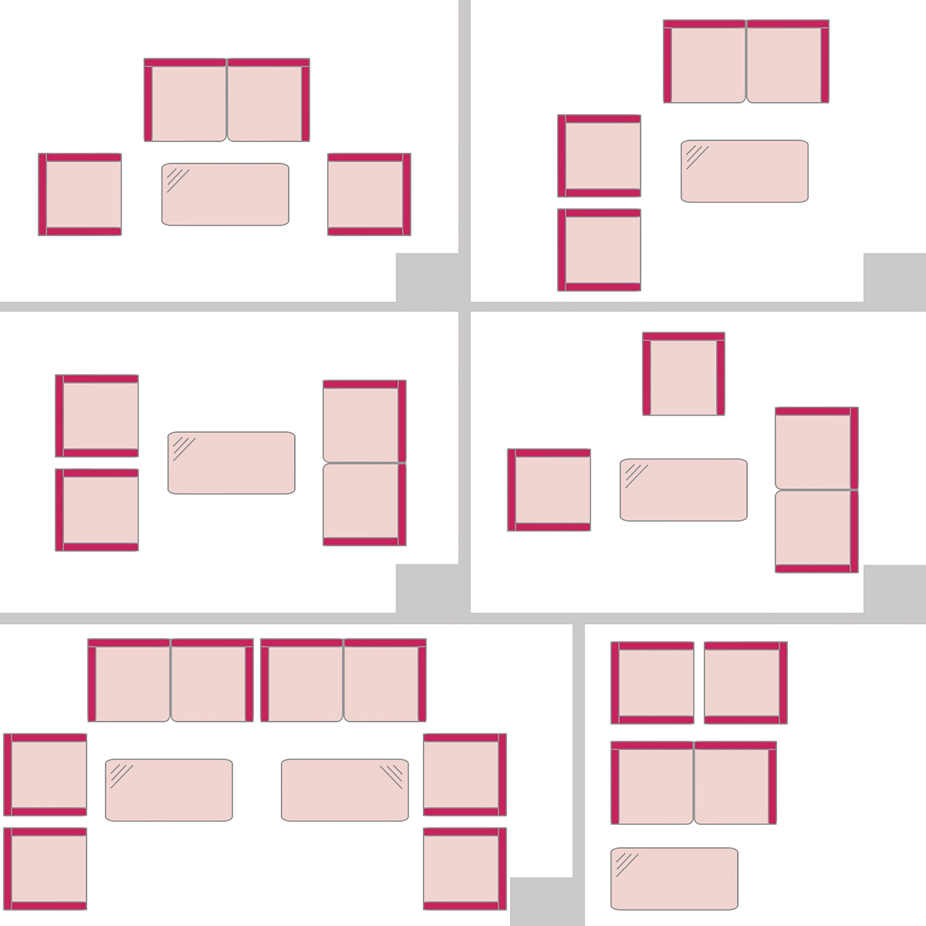 Costway HW63214RE Patio-Conversation-Sets - View #6