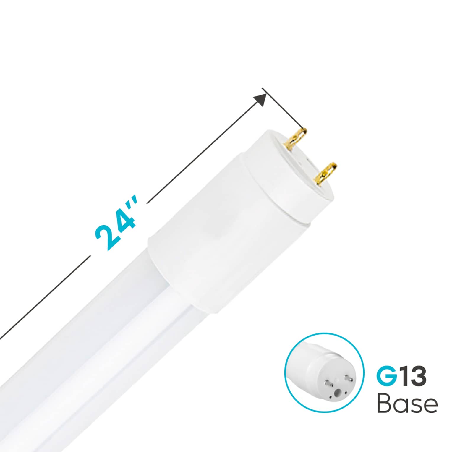 Luxrite LR34074-25PK Led-Tube-Light-Bulbs - View #5