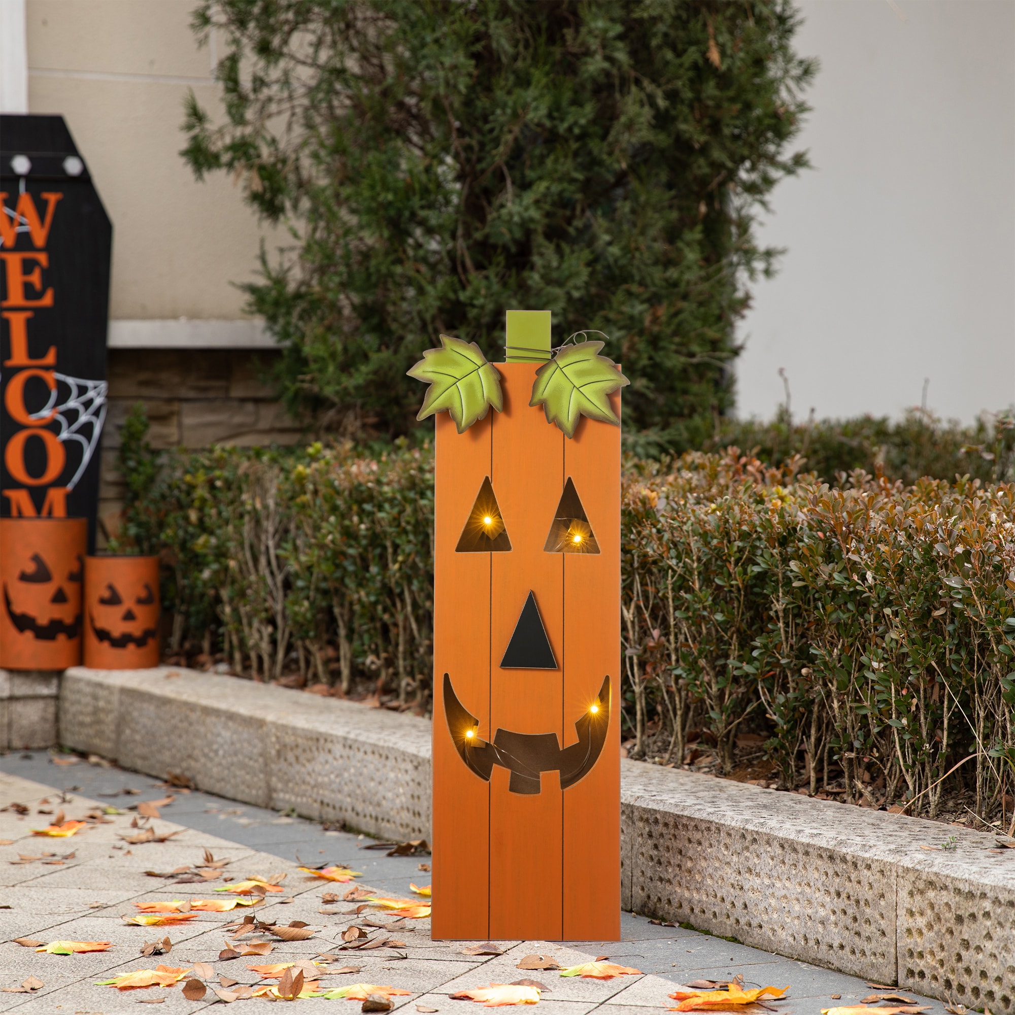 Halloween Kitchen Towels, Scouring Pad, Ghost Pumpkin Black Cat