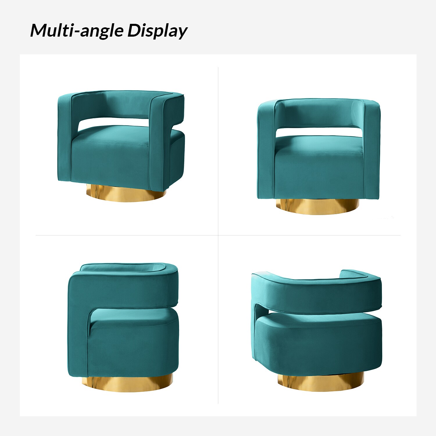 14 Karat Home CHM0141-BLUE chairs - View #10