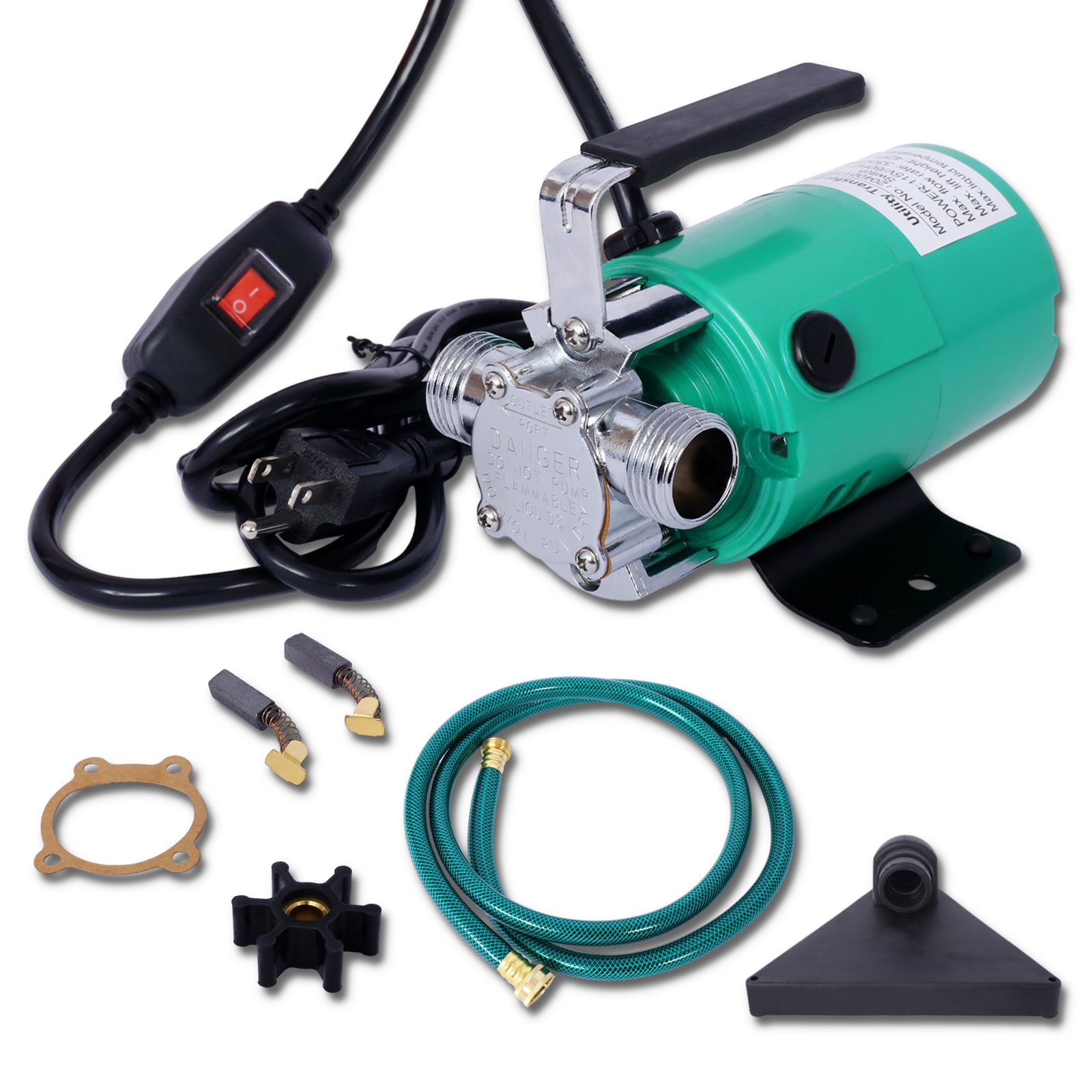Wrightmaster PUMP23583 1/10-HP 115 -Volt 5.5-Gallon Cast iron Transfer pump