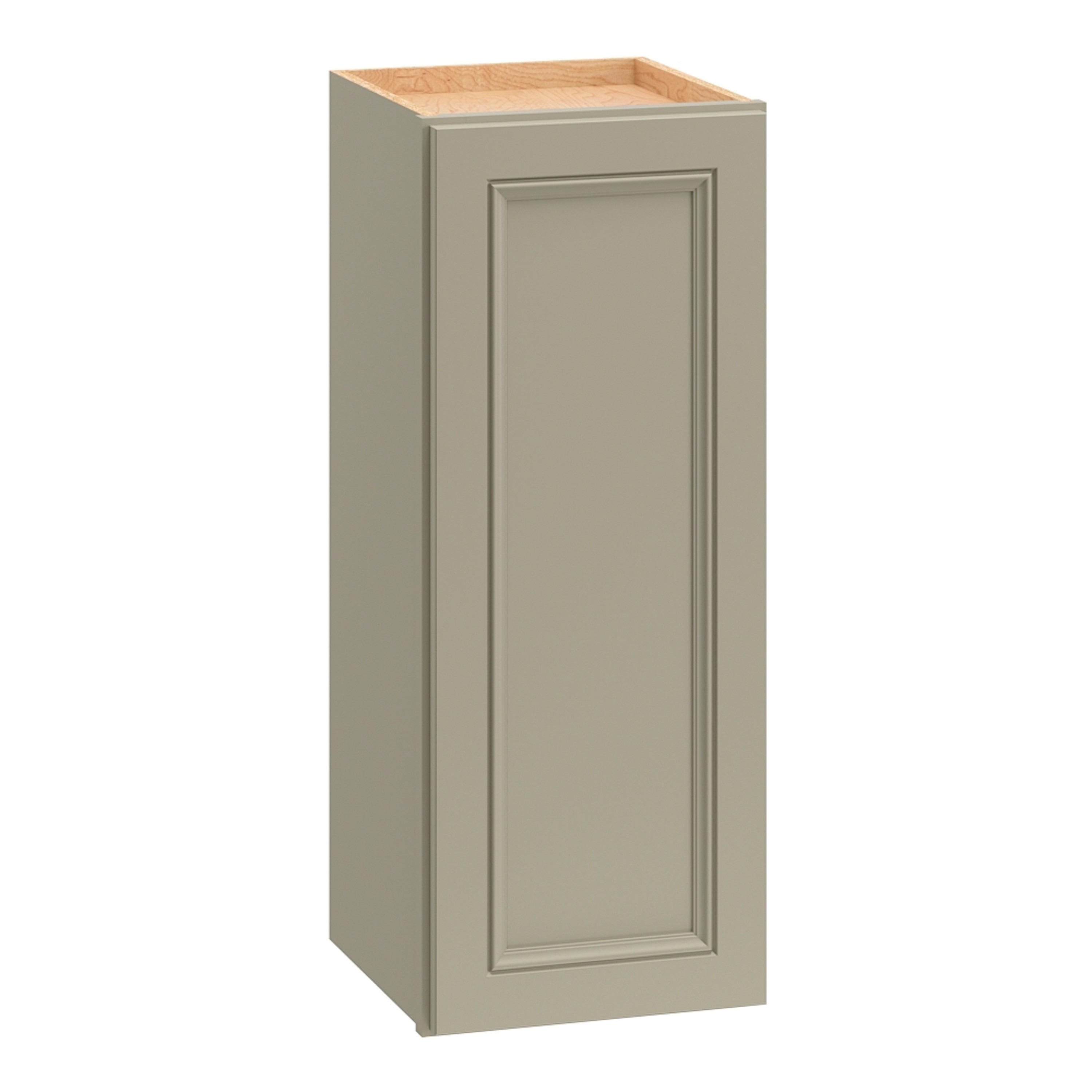 Diamond NOW G15 W1230R Wintucket 12-in W x 30-in H x 12-in D Cloud Gray Wall Fully assembled Cabinet (Recessed Panel Square)
