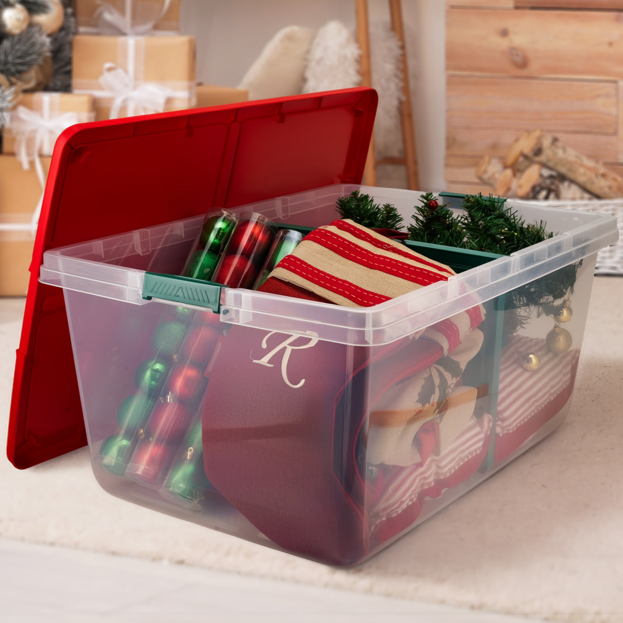 Holiday Living 7258LWS-010-191-192 Plastic-Storage-Totes - View #5
