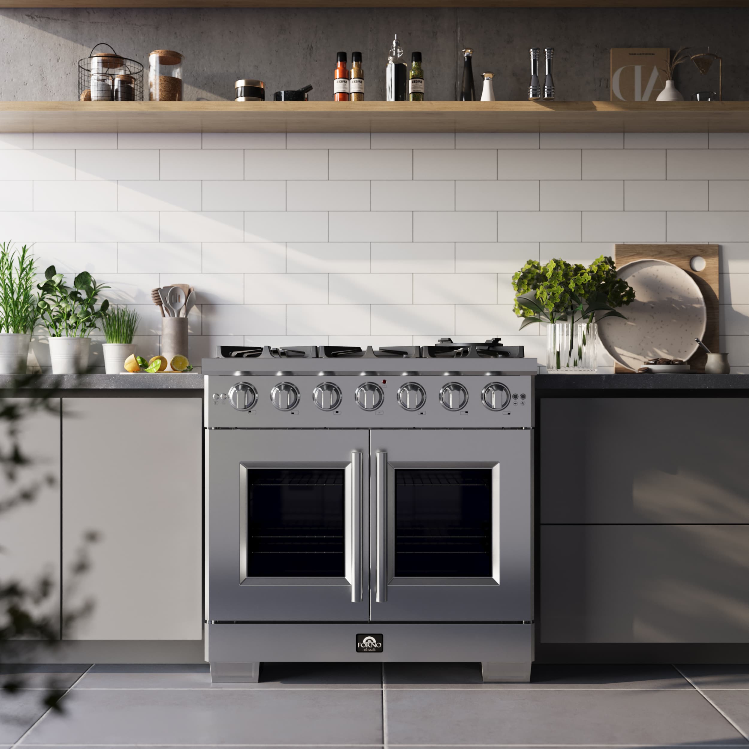 FORNO FFSGS6460-36 Freestanding-Gas-Ranges - View #10