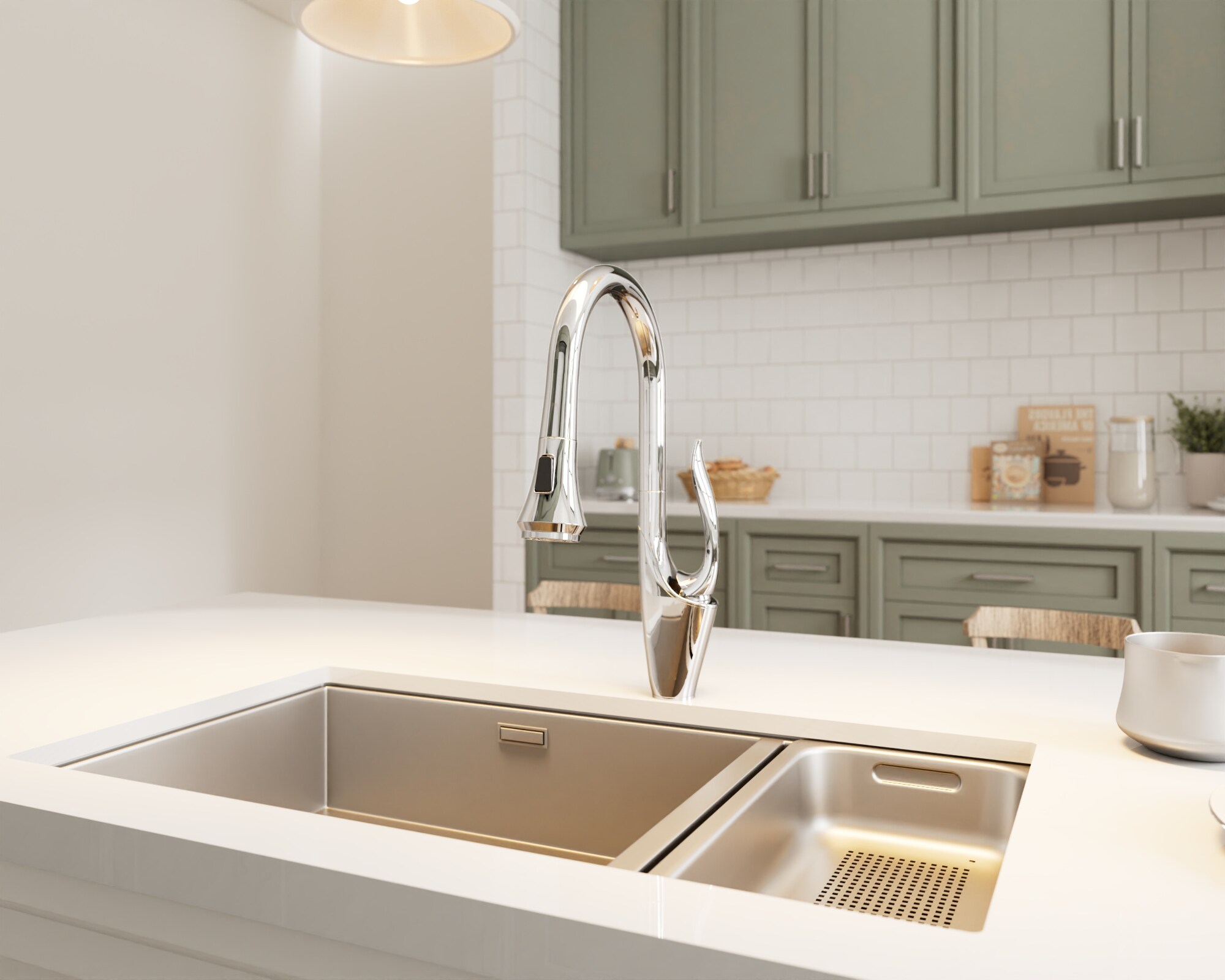 CRANACH C59.PD01.CP Kitchen-Faucets - View #12