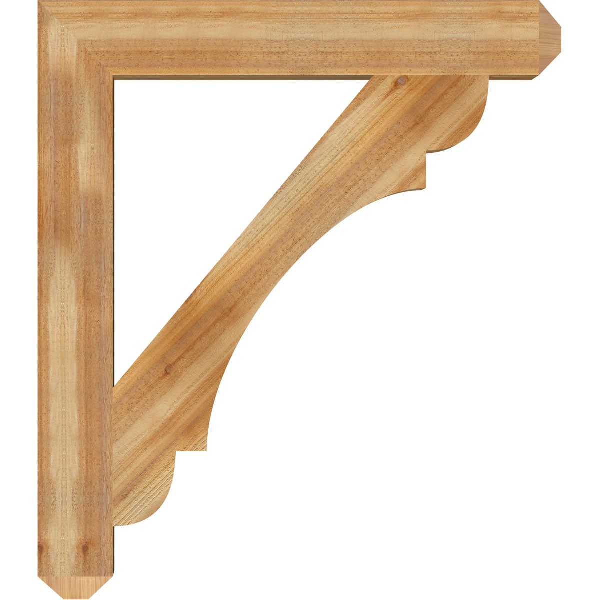 Ekena Millwork BKT06X42X48OLY04RWR Exterior-Brackets-Braces - View #3