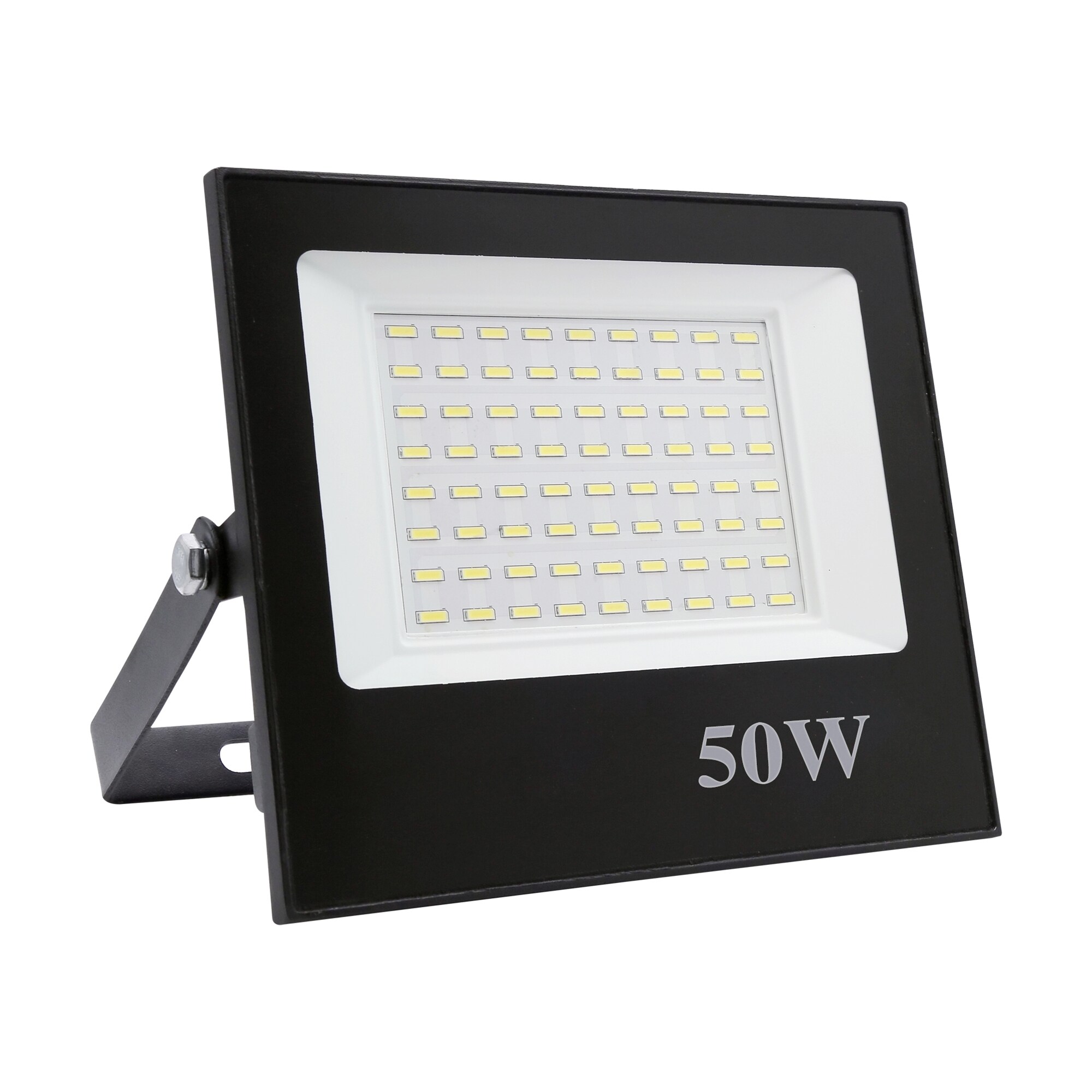 Flynama Outdoor White Integrated LED Thin Flood Light 85-Lumen 60-Watt ...