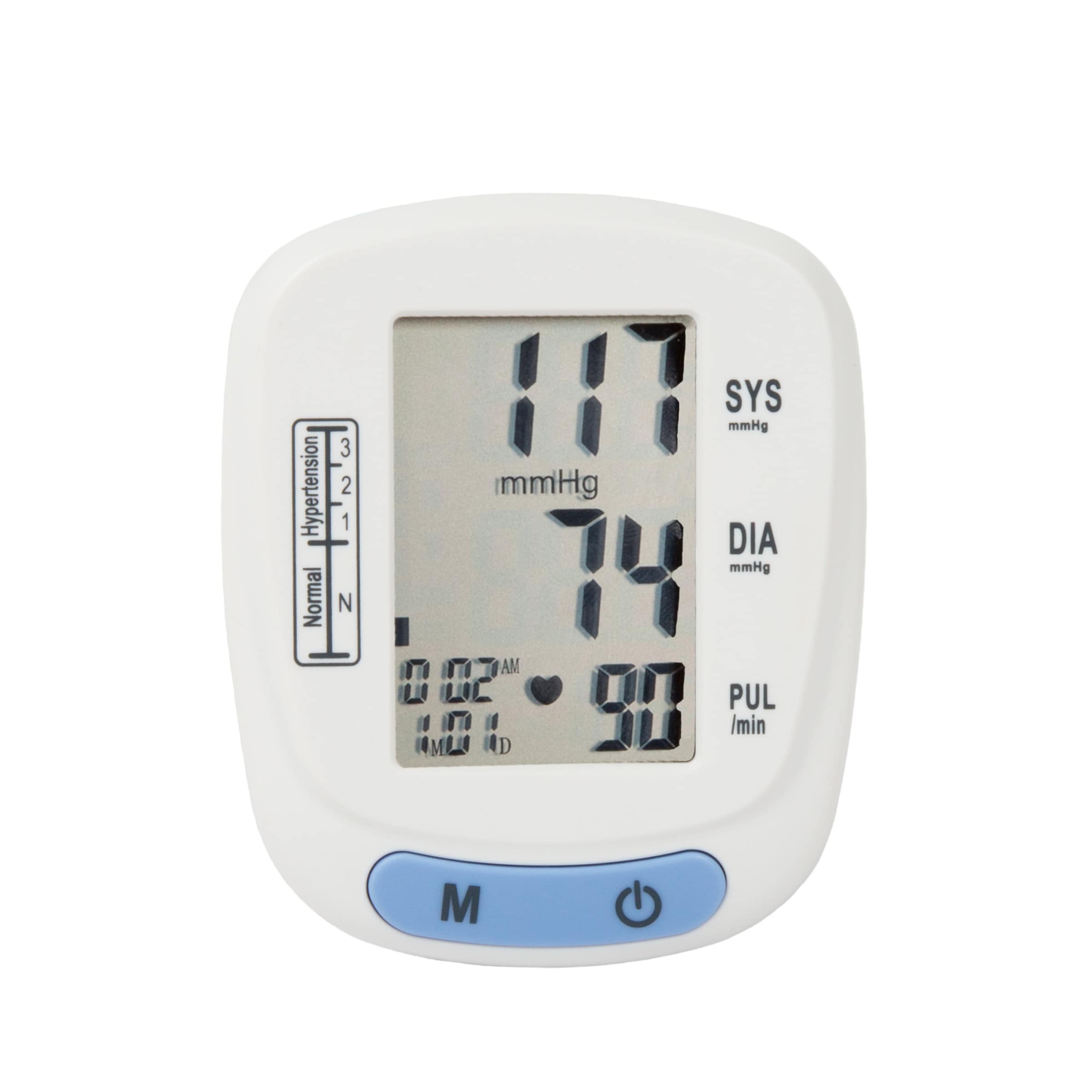 Fleming Supply Adjustable Digital Wrist Blood Pressure Monitor With  Carrying Case : Target