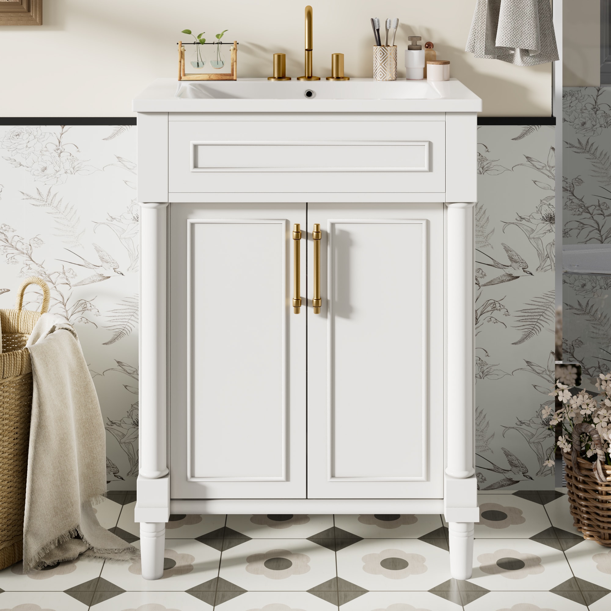 ModernLuxe L3P-N710P277711K Bath-Vanity-Combo - View #2