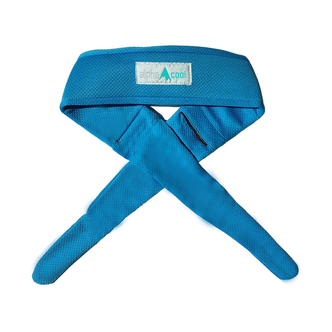AlphaCool Blue Polyester Neck Wrap (One Size Fits Most) in the Headwear ...