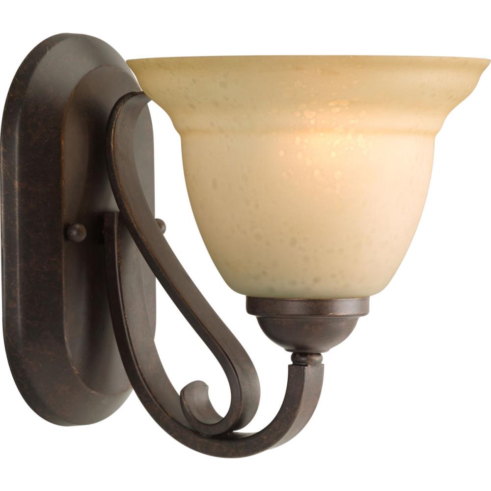 Progress Lighting P2881-77 Torino 7-in 1-Light Forged Bronze Led, Transitional Vanity Light