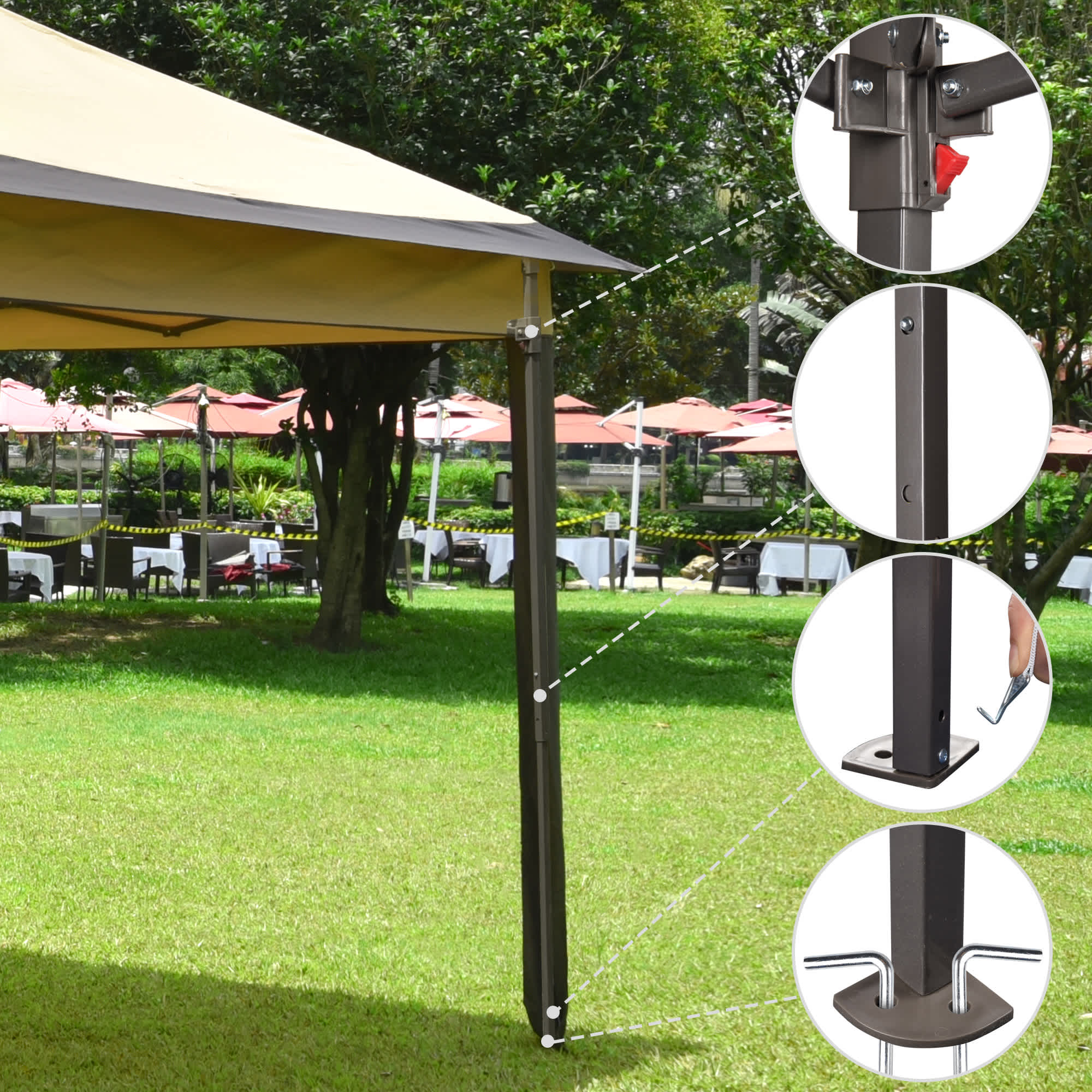 Yescom 07TOP018-11-3538-LO Canopies-Sl - View #6