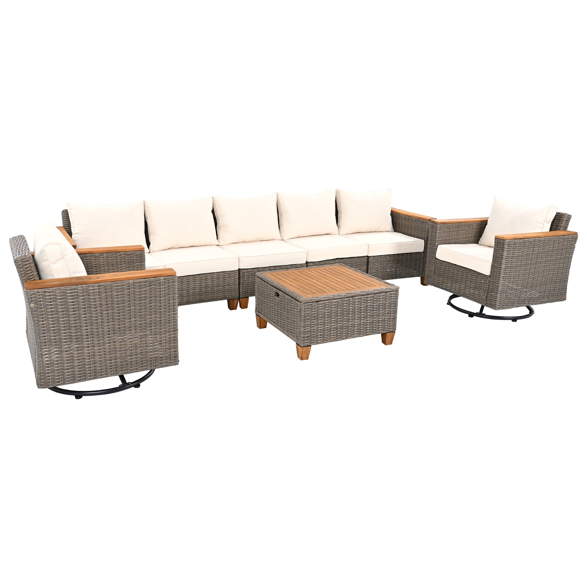 SINOFURN SYB260079BG Patio-Sofas-Daybeds - View #20