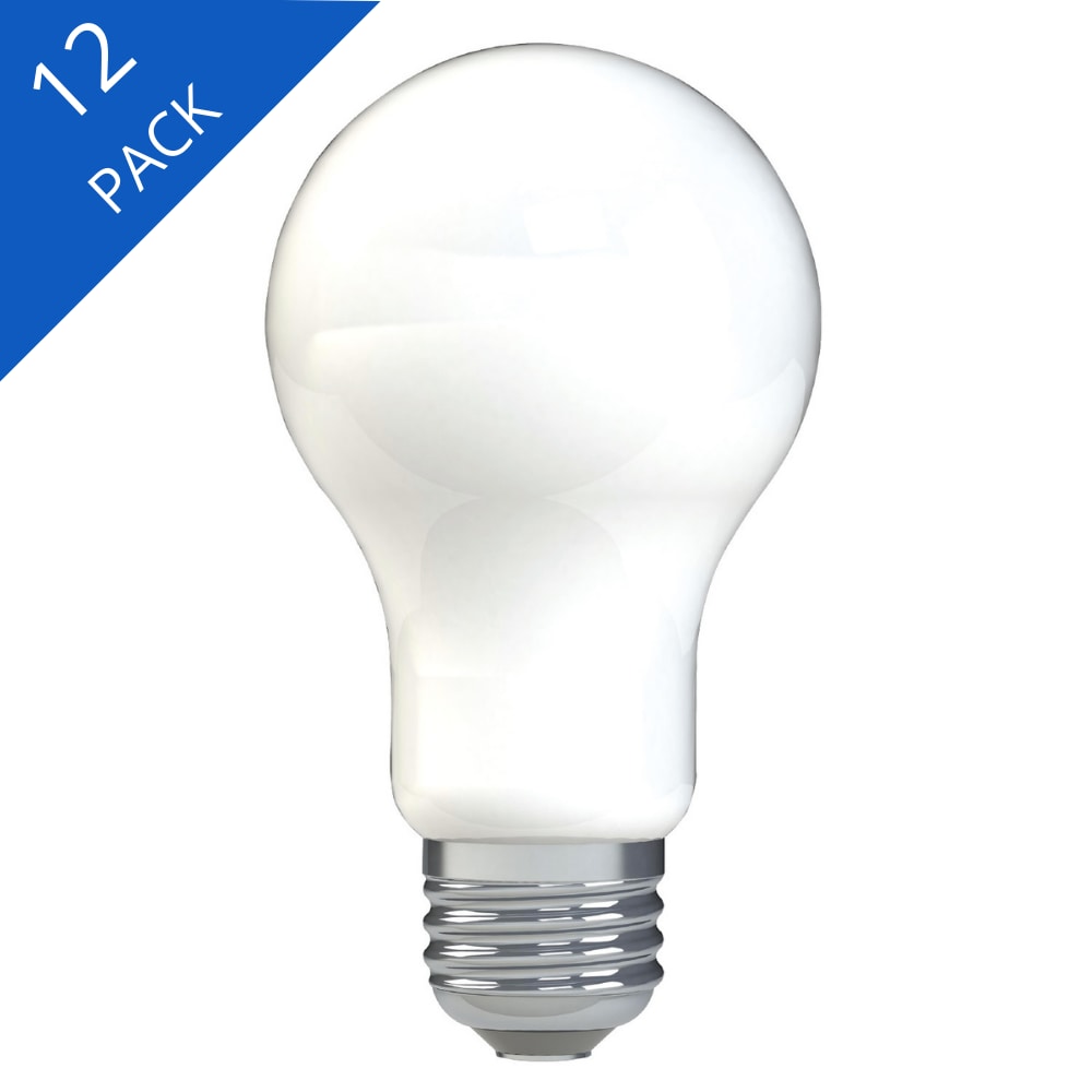 GE Relax 75-Watt EQ A21 Soft White Medium Base (E-26) Dimmable LED Light Bulb (12-Pack) | 93121900