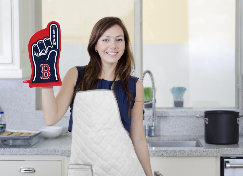 red sox oven mitts