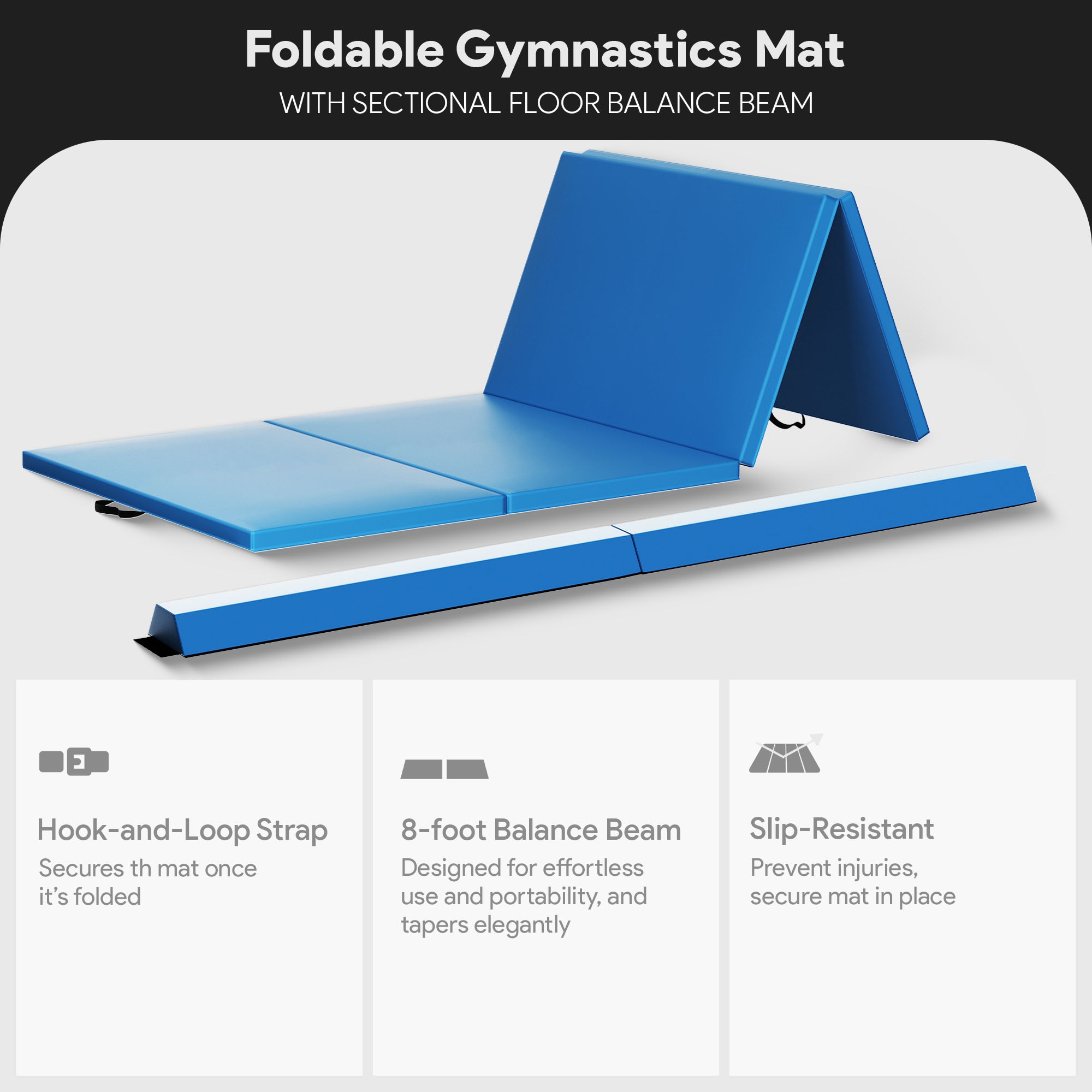 Balancefrom BFGRBM-01BL Fitness-Equipment-Mats - Thumbnail View #3