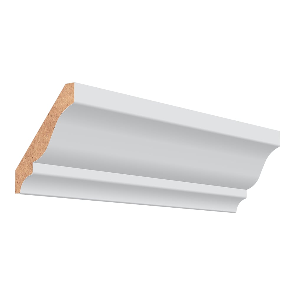RELIABILT 49-MDF8 3-5/8-in x 8-ft Primed MDF 49 Crown Moulding
