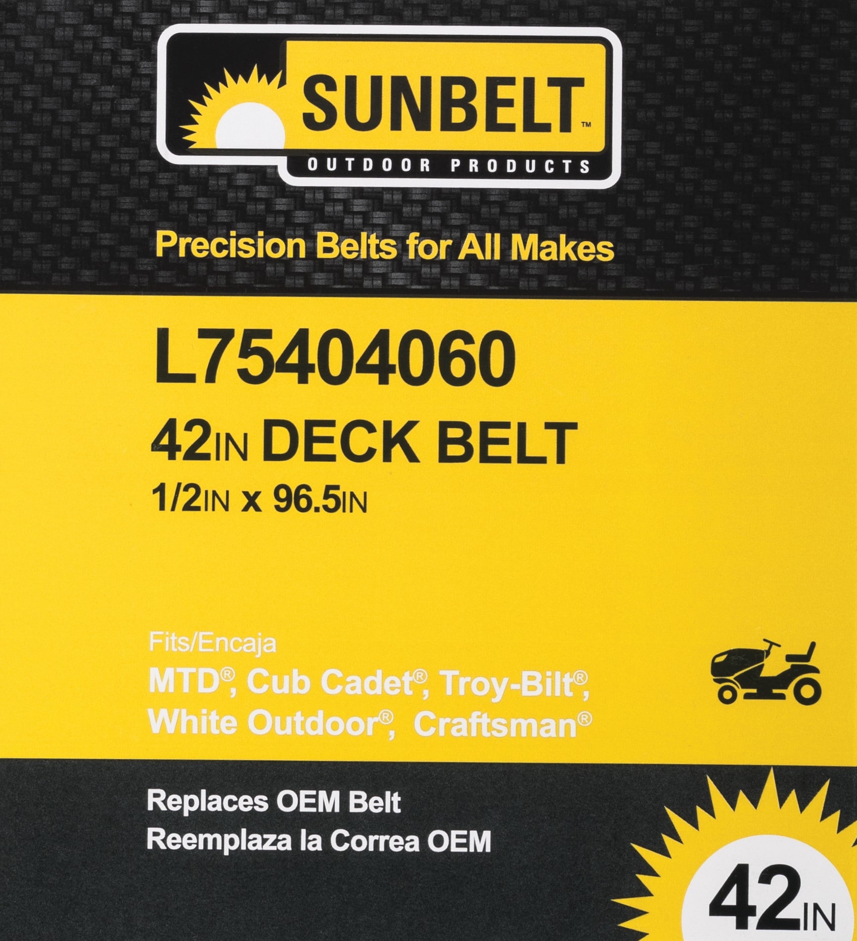 Sunbelt L75404060 Riding-Mower-Belts - View #5