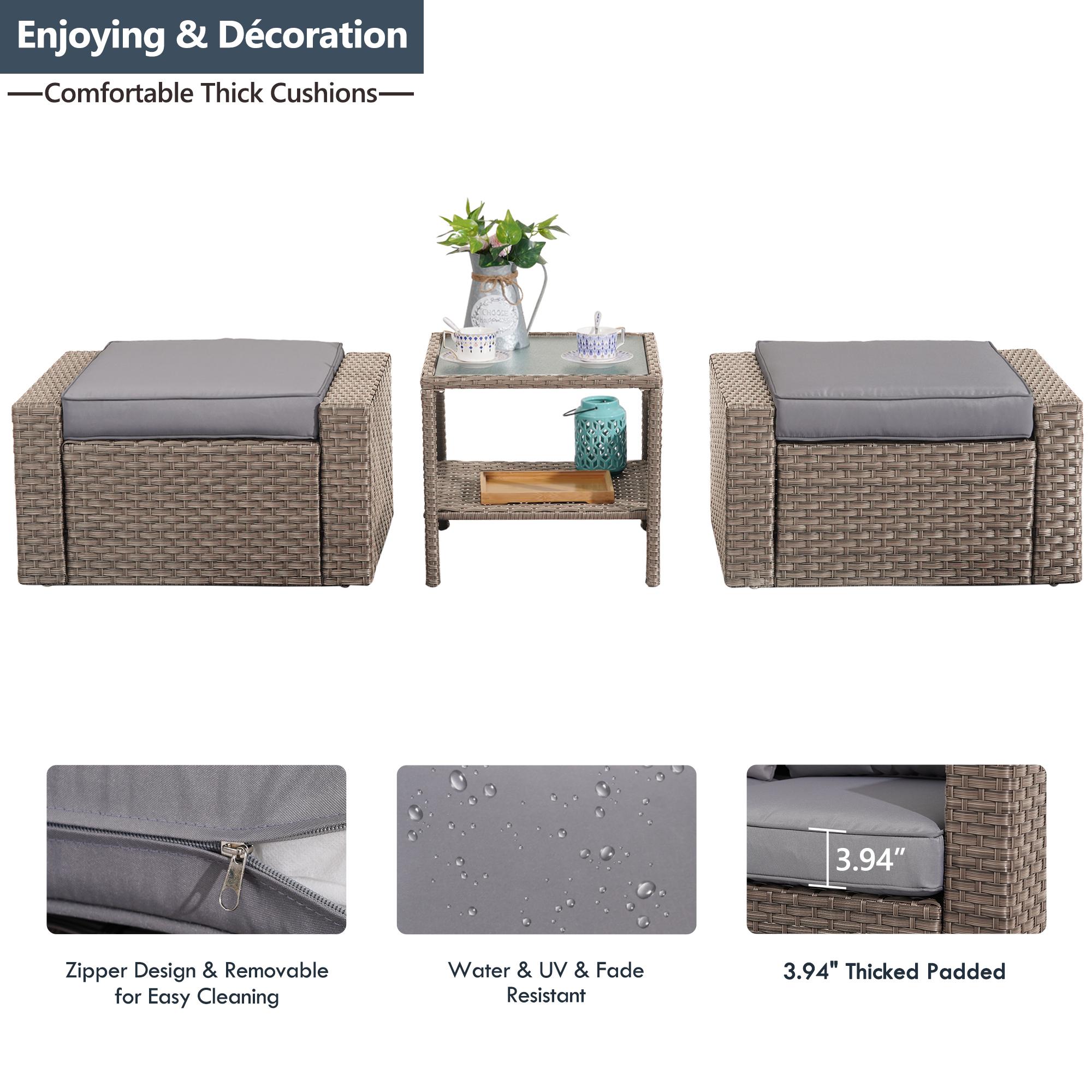 Bayfeve BF-5202HNM Patio-Conversation-Sets - View #5
