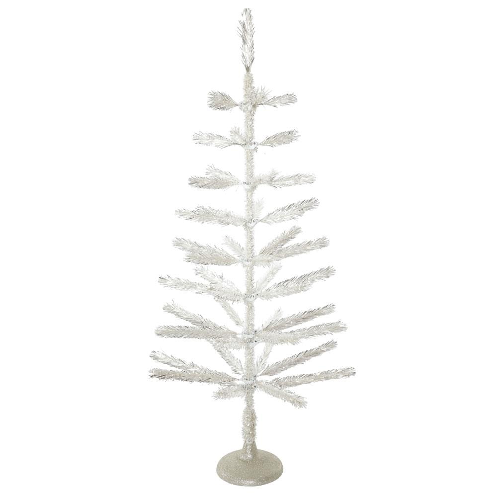 Vickerman 4-ft Slim Silver Artificial Christmas Tree in the Artificial  Christmas Trees department at