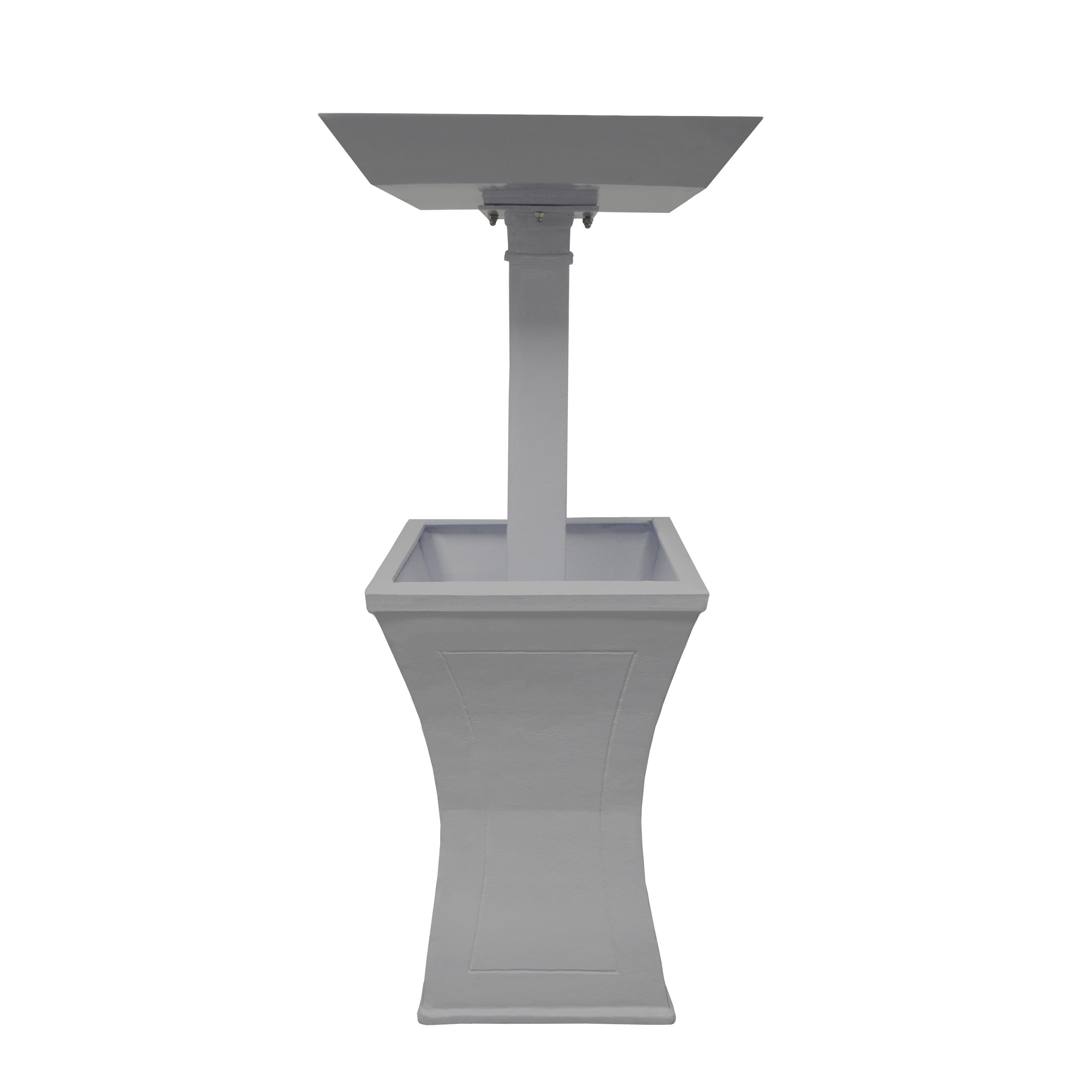 Oakland Living SASHA-BB-PT-GREY birdbaths - View #3