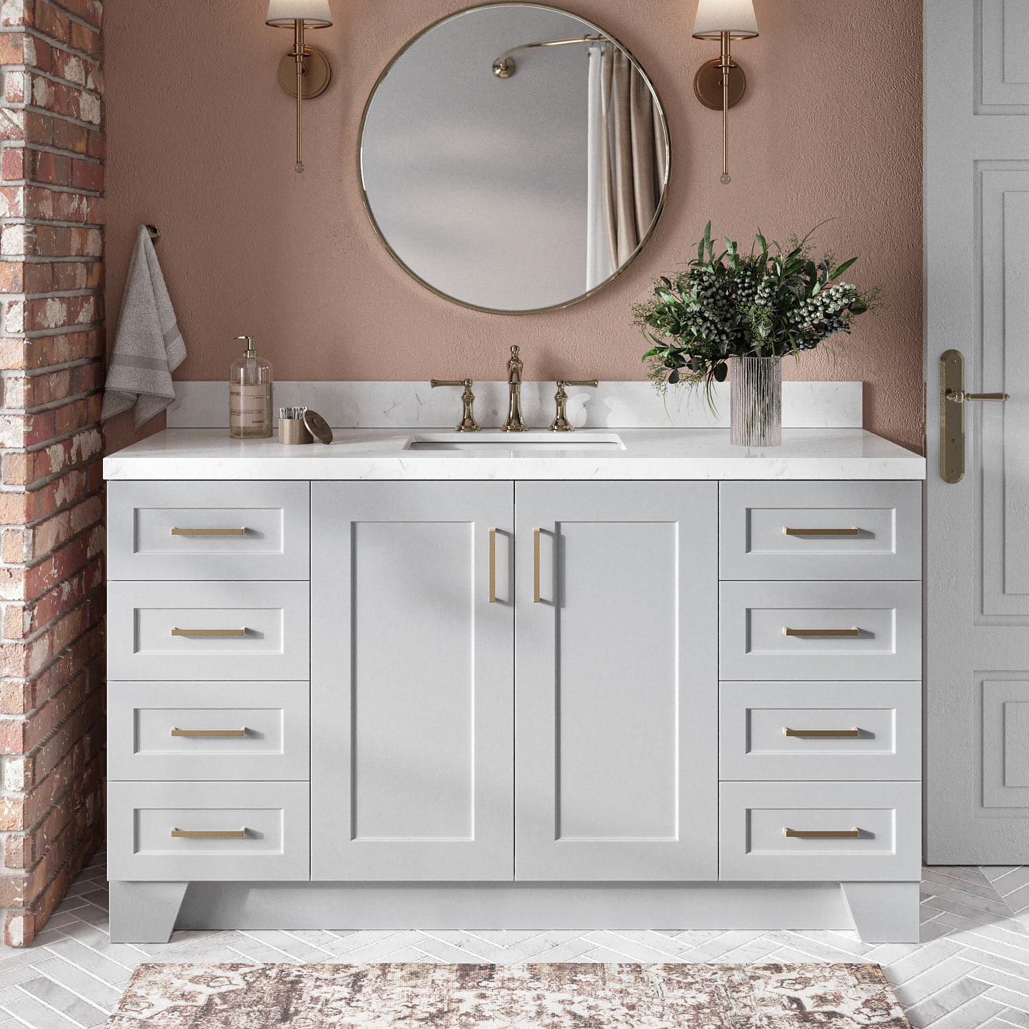 ARIEL Q060S-BC-GRY vanities - View #2