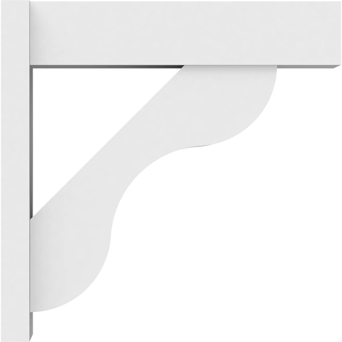 Ekena Millwork OUTP07X24X24CAR05 outlookers - View #3