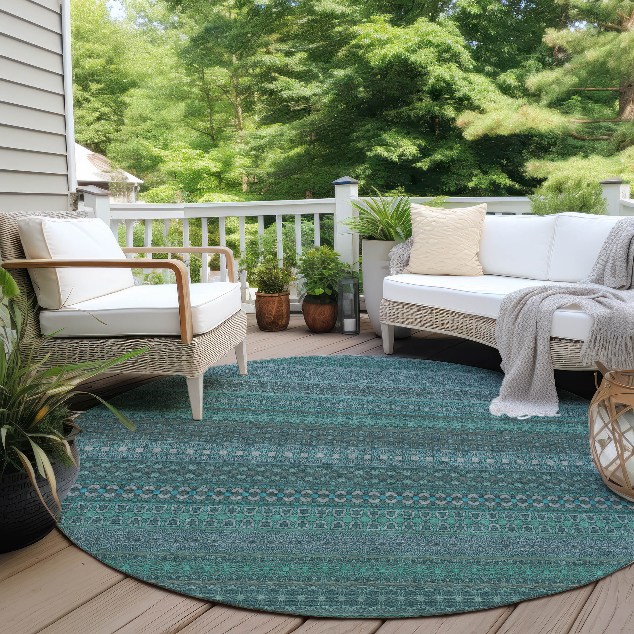 Addison Rugs ACN527TQ8RO rugs - View #7