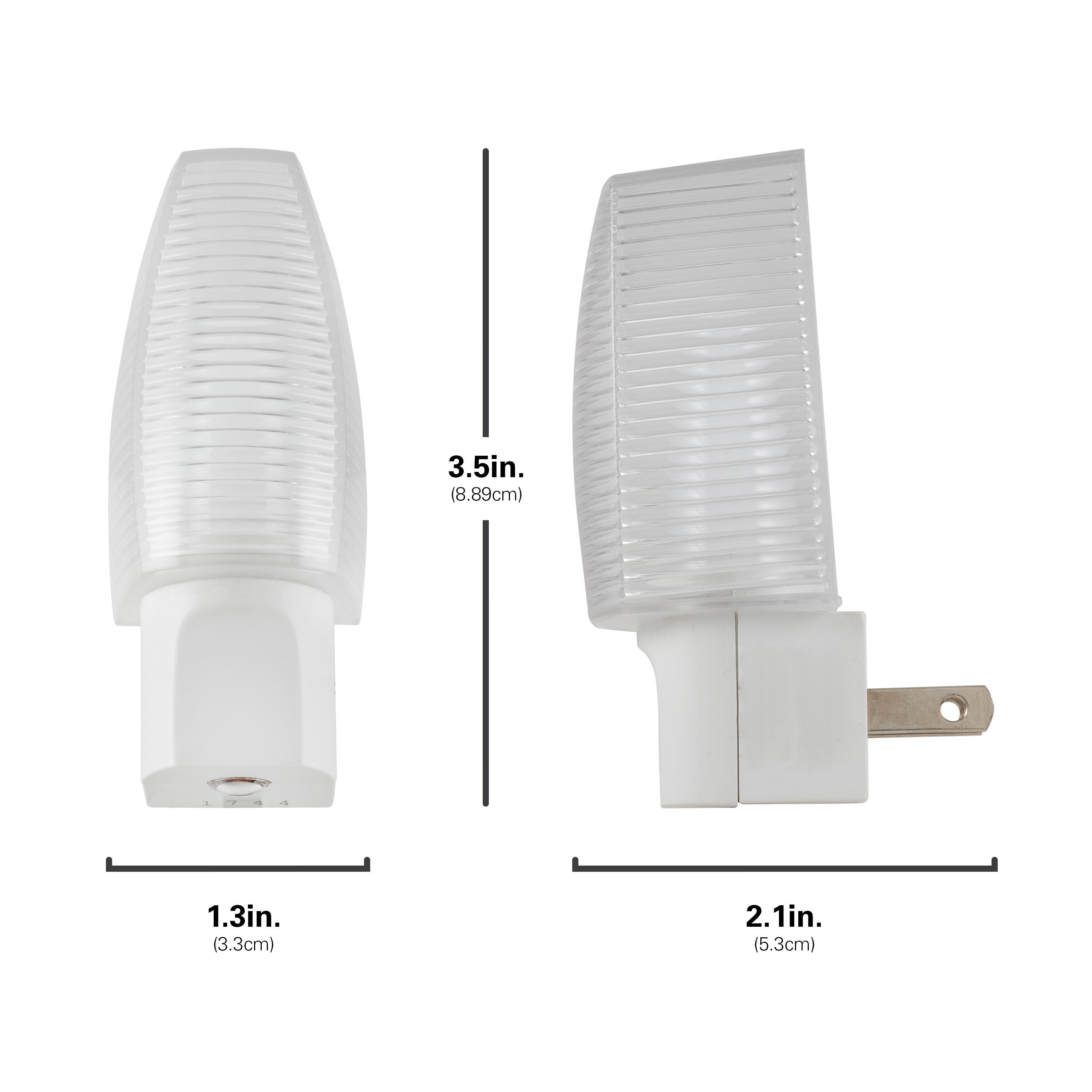 Enbrighten 4-Pack White LED Auto On/Off Night Light in the Night Lights  department at