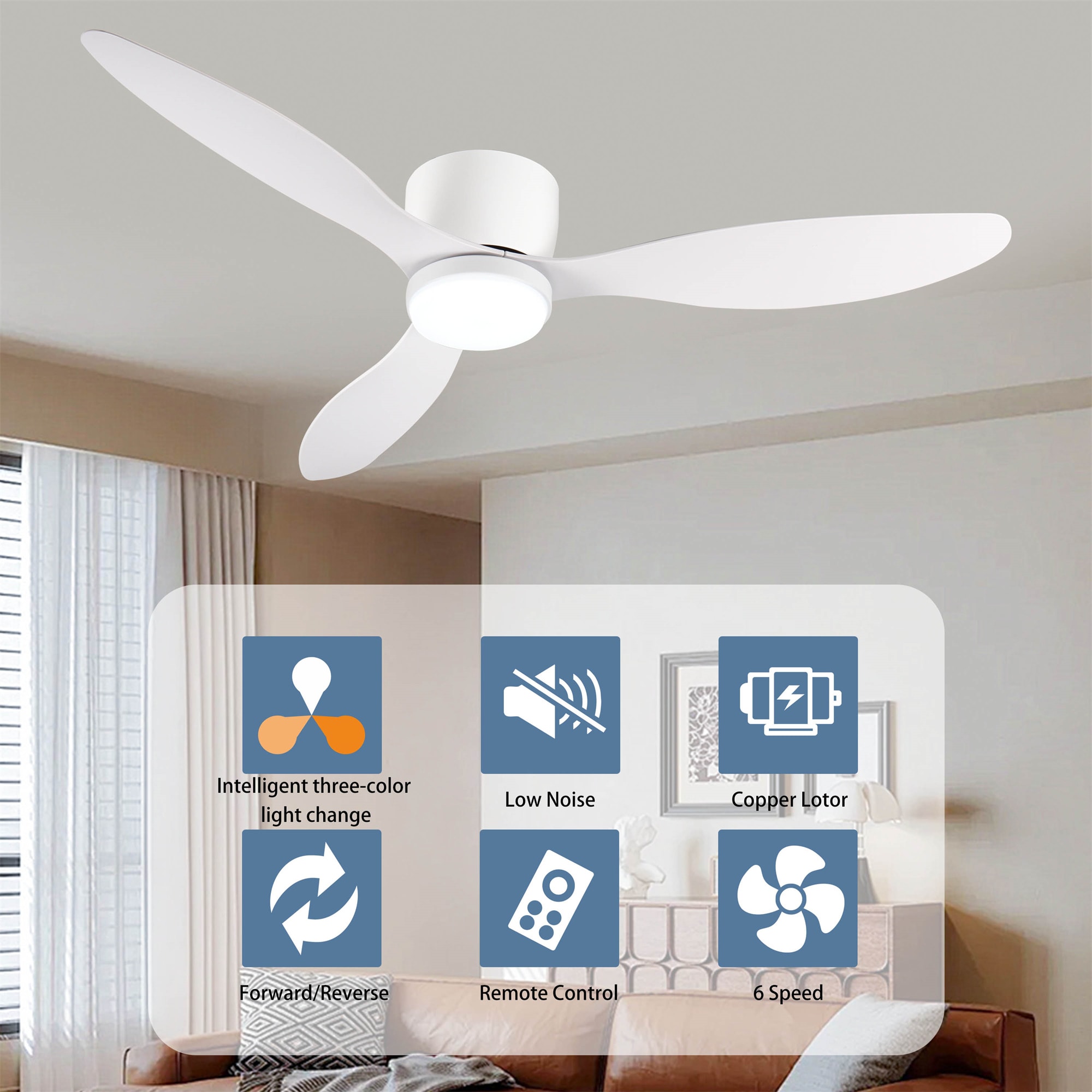 BABOOM BOM-316021-OR Ceiling-Fans - View #4