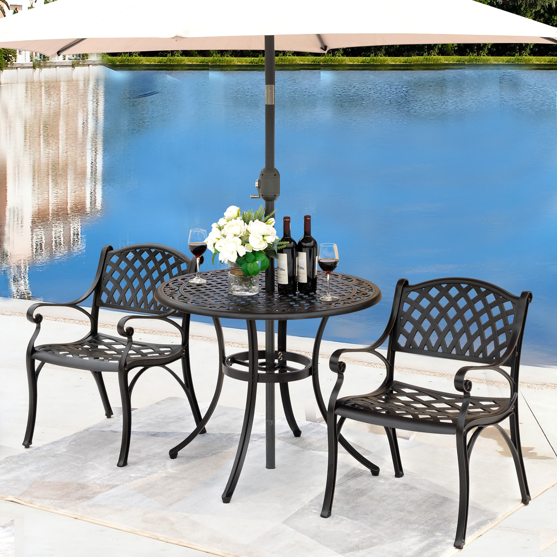 Nuu Garden SCD002-04A Patio-Dining-Sets - View #3