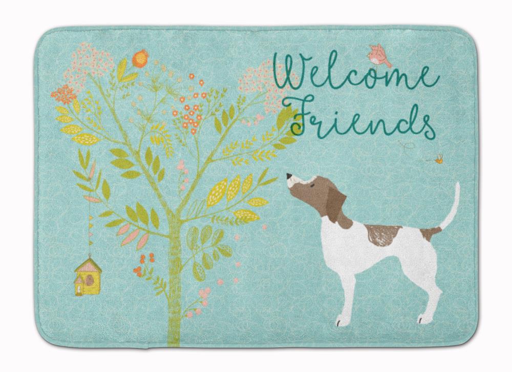 Caroline's Treasures BB7598RUG 27-in x 19-in Multiple Colors/Finishes Microfiber Memory Foam Bath Mat
