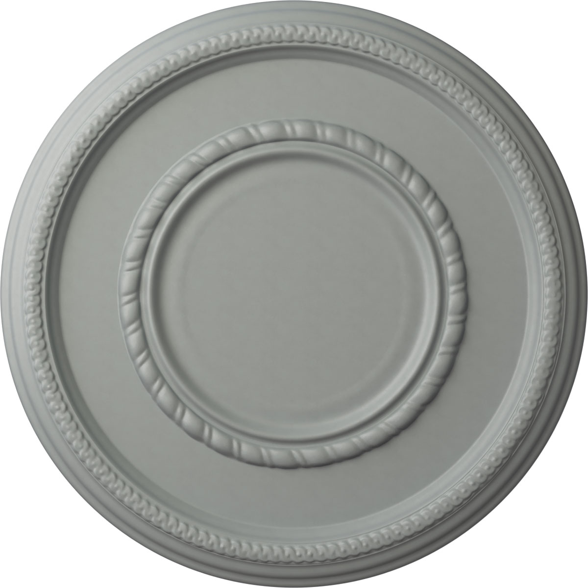 Ekena Millwork CM17FE 17.375-in W x 17.375-in L Architectural Polyurethane Whole Ceiling Medallion
