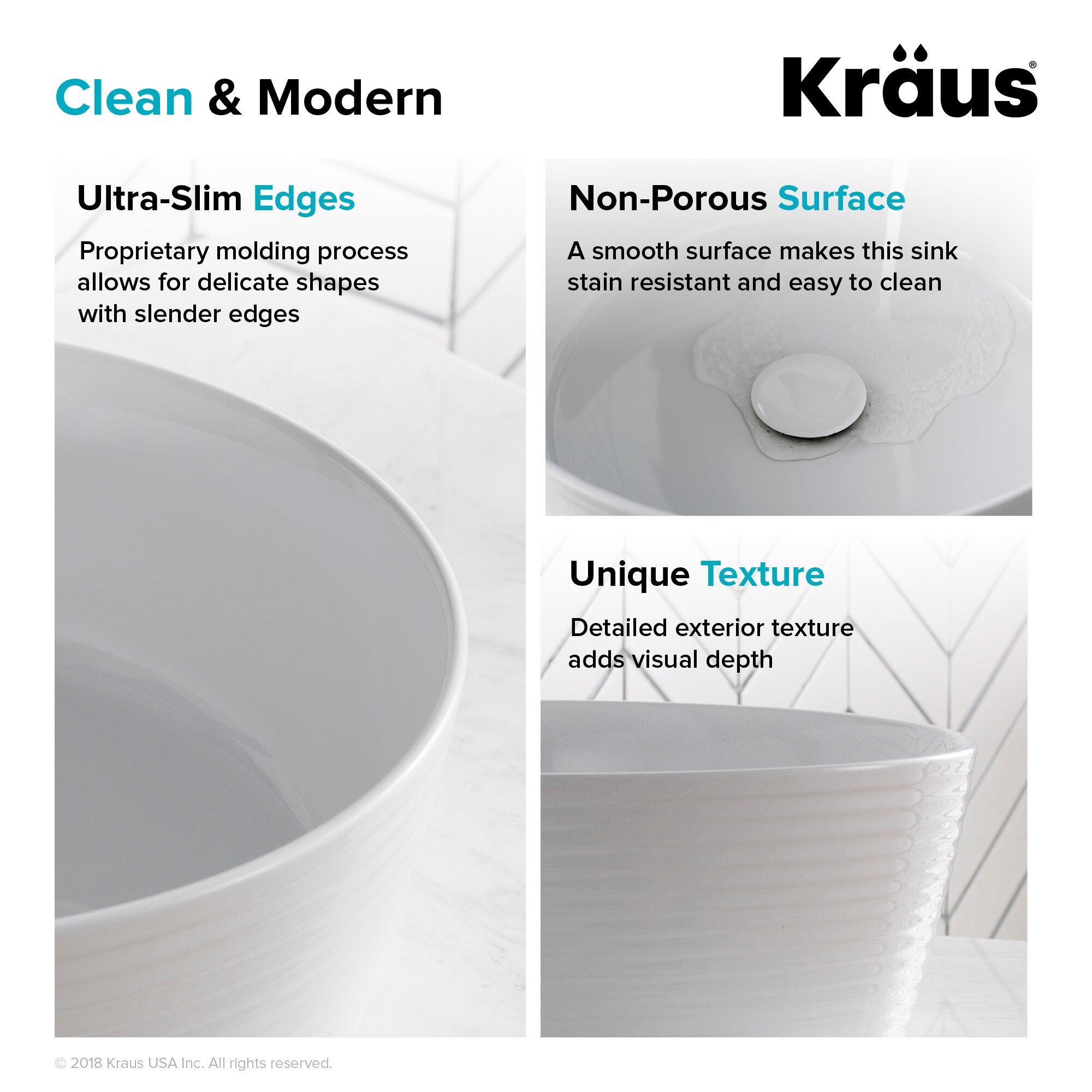 Kraus KCV-205GWH-20 Bath-Sink - View #8