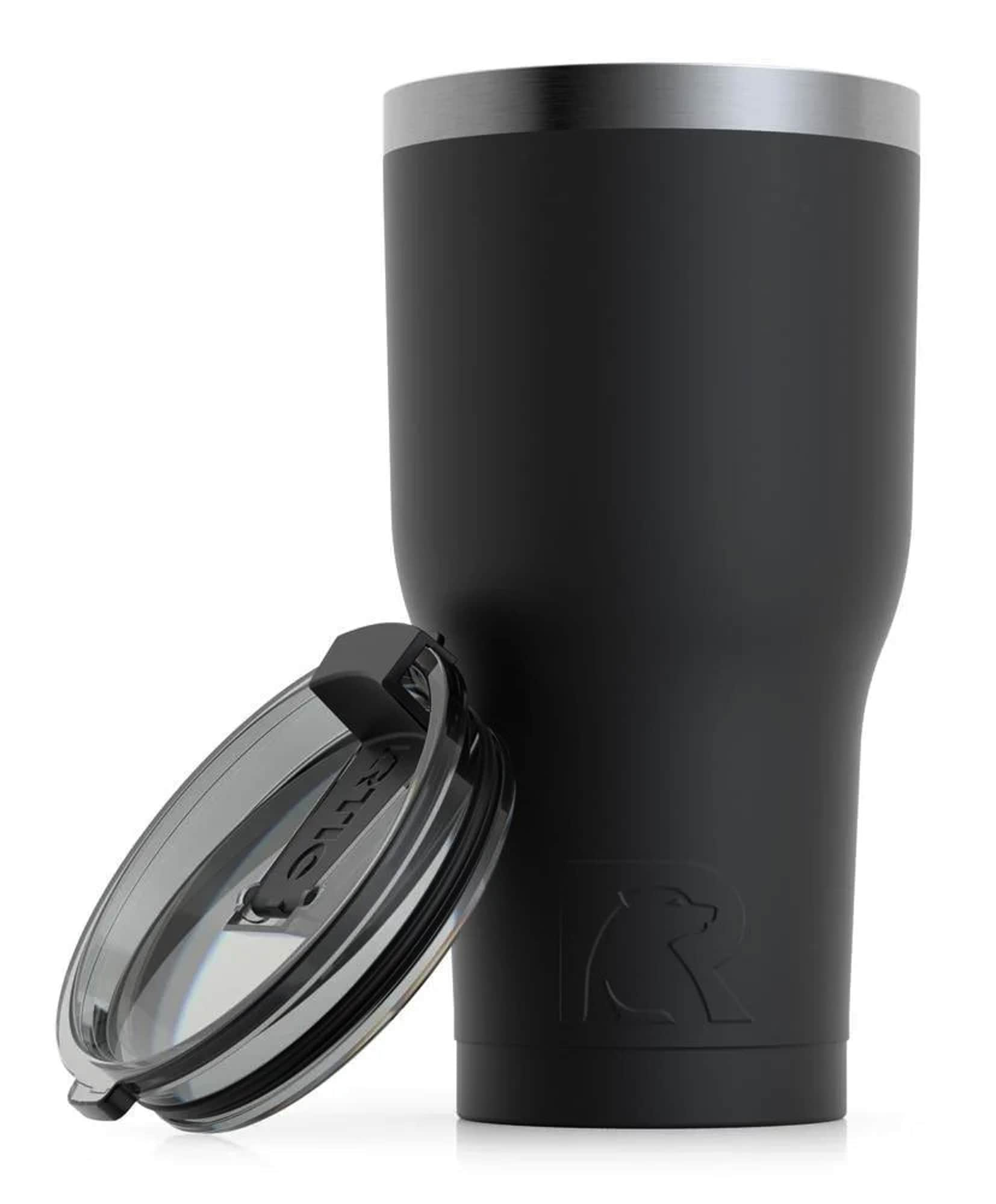 RTIC Outdoors 30-fl oz Stainless Steel Insulated Tumbler- Black in the ...