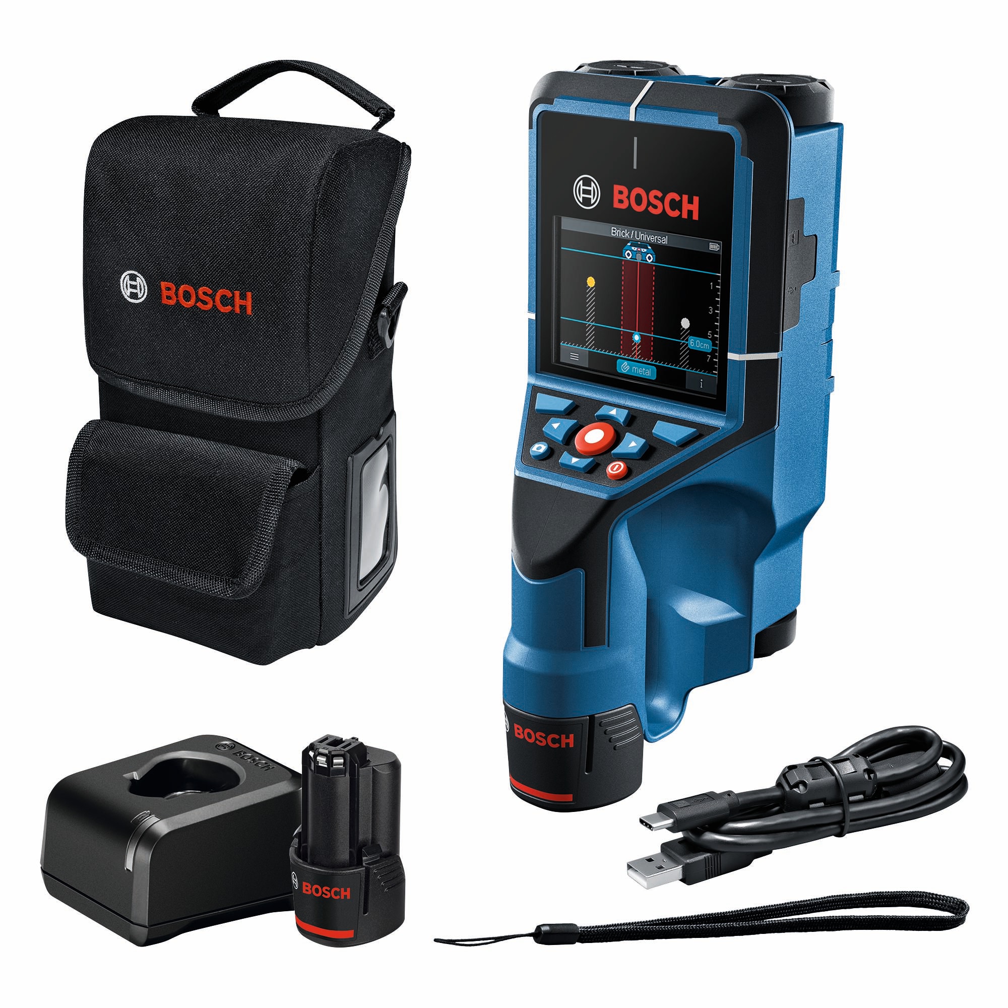 Bosch 12X Max 7.9-in Scan Depth Electric/Metal/Wood Finder in the Stud  Finders department at