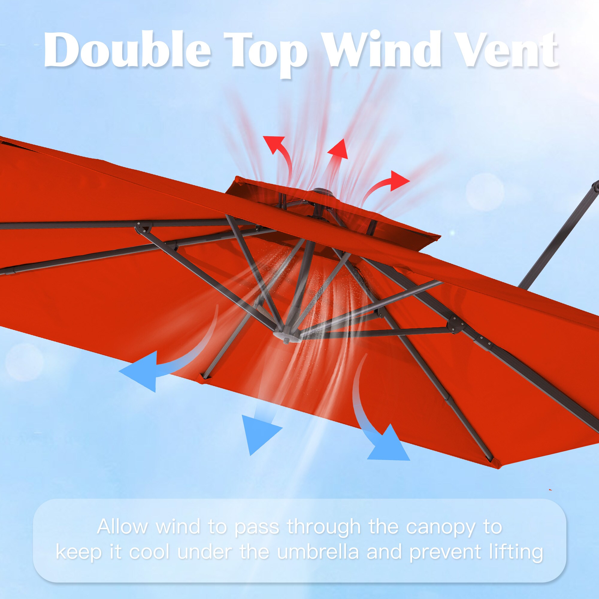 VOUA SAF-XNELD1-BL Umbrellas-2 - View #5