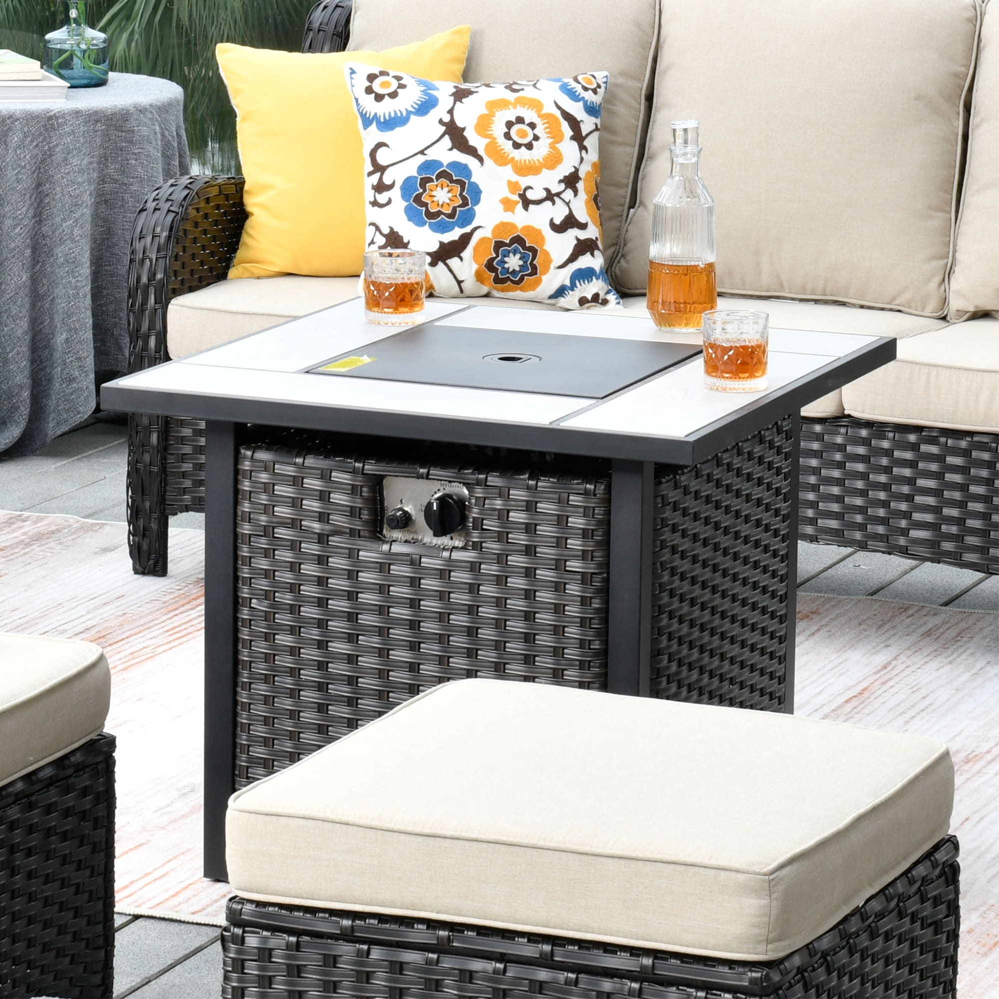 Ovios FPNTC006-7 Patio-Conversation-Sets - View #7