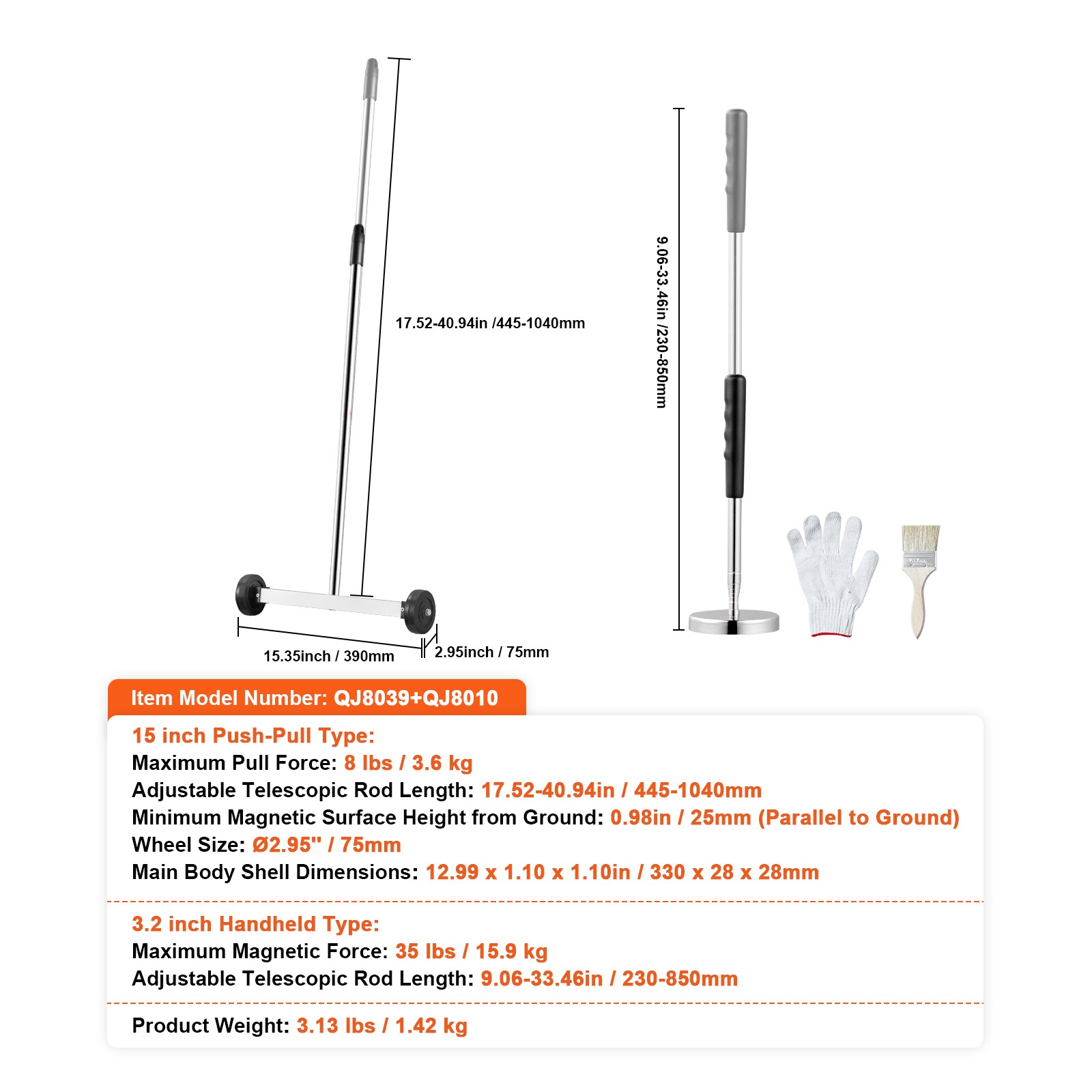 VEVOR SCCXQSQTZ15304453V0 Magnetic-Tools - View #7