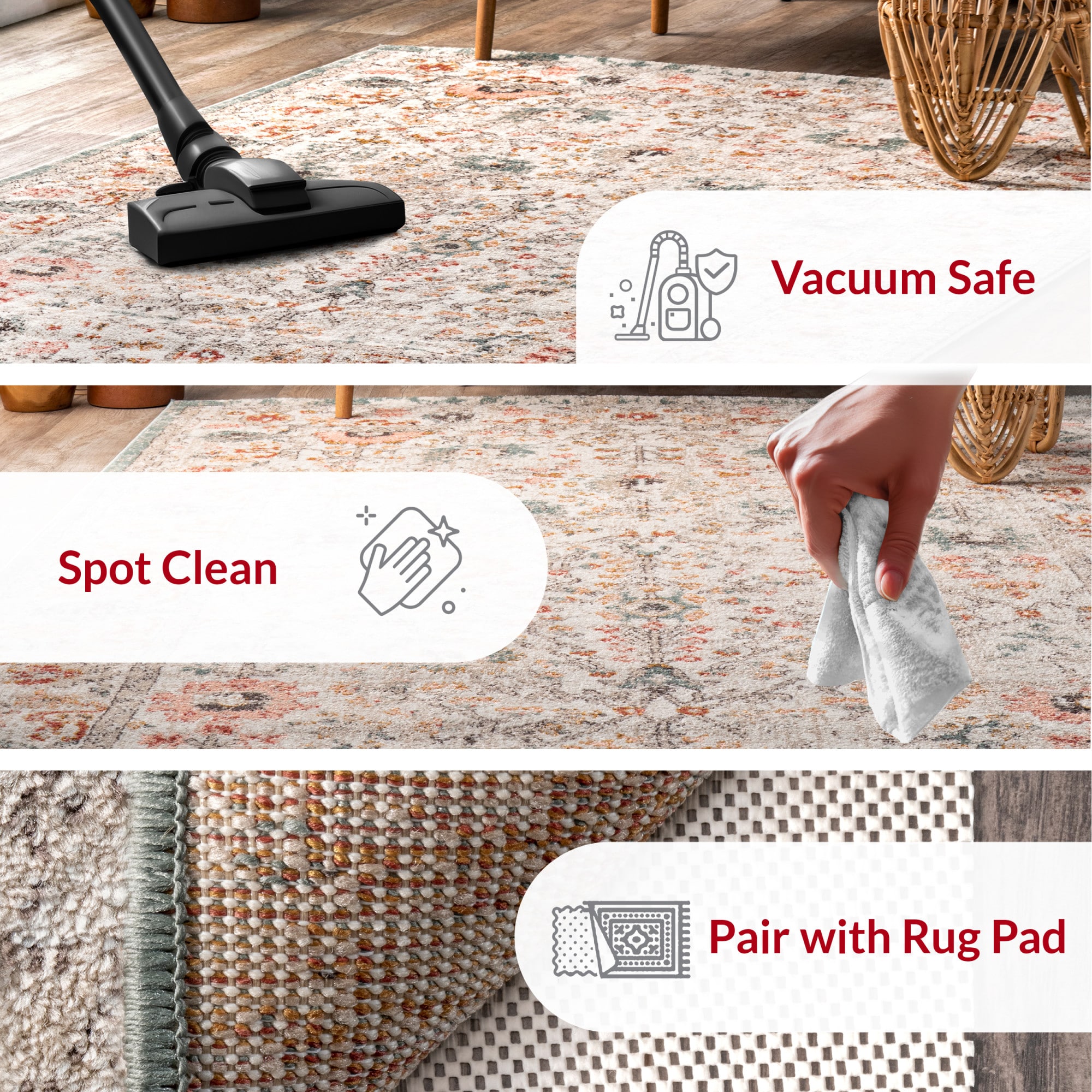nuLOOM 200GRWS03A-203 rugs - View #3