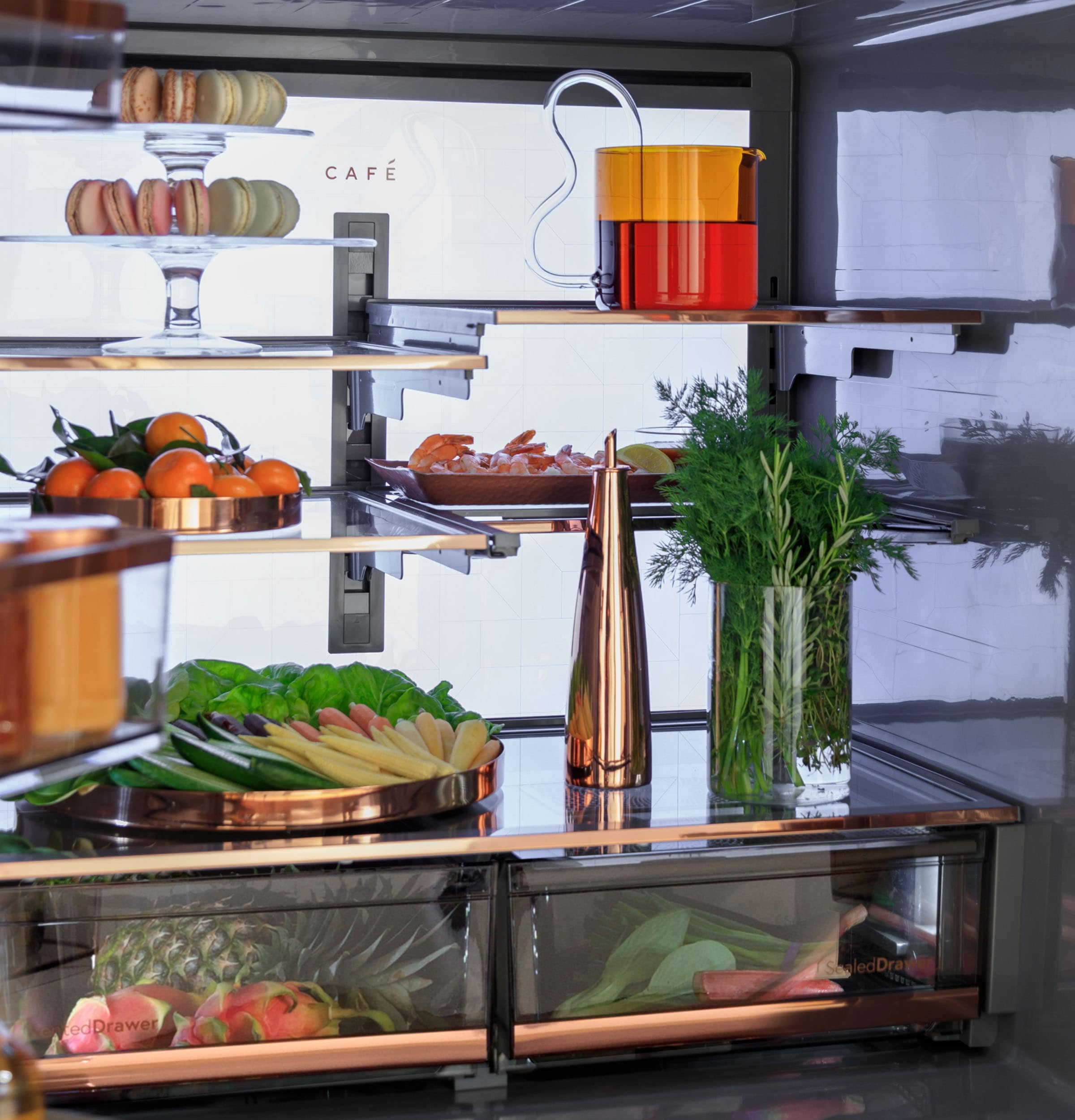 Cafe CAE28DM5TS5 French-Door-Refrigerators - View #13