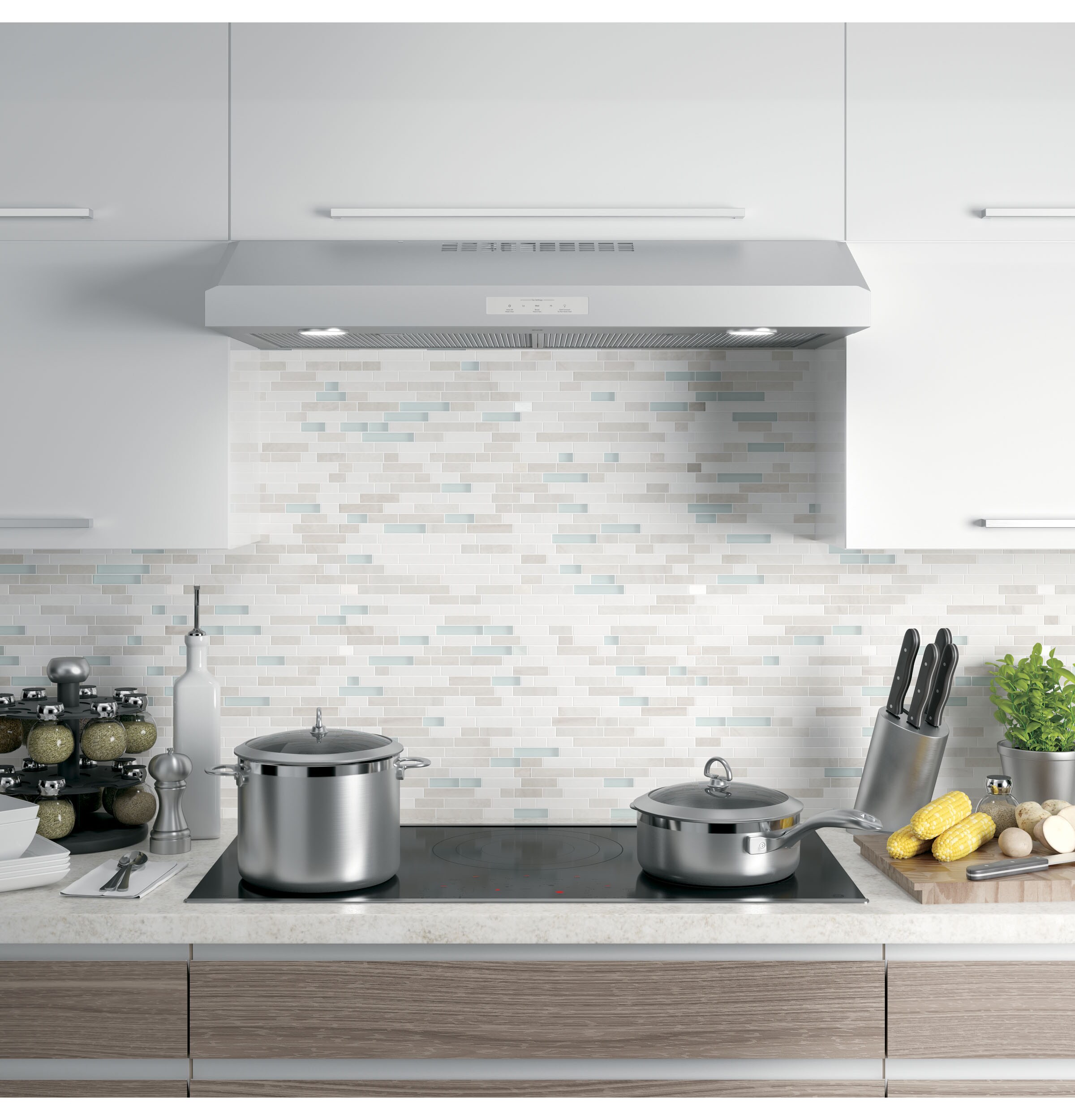 ge profile under cabinet vent hood