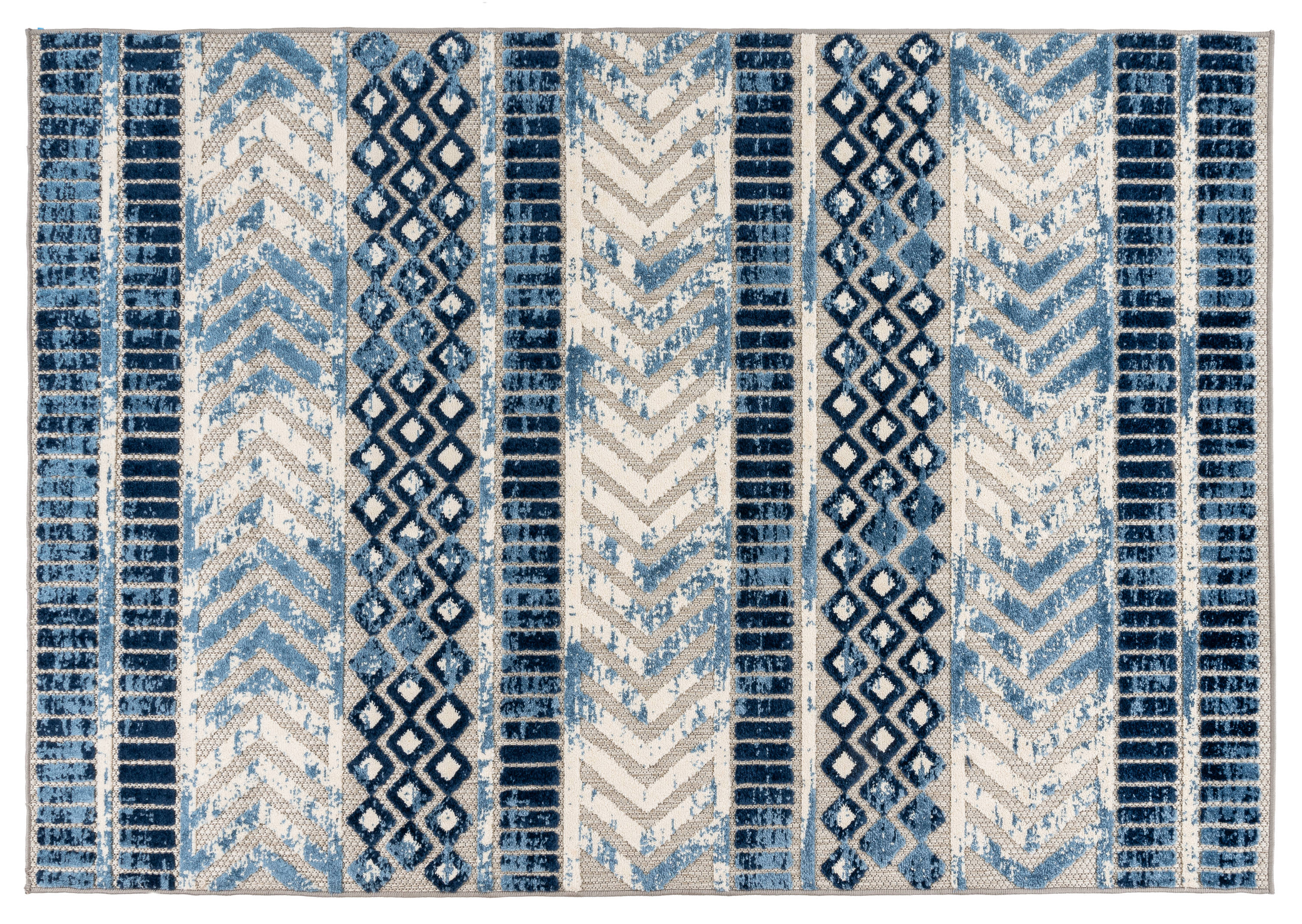 World Rug Gallery 8019NAVY5X7 rugs - View #2