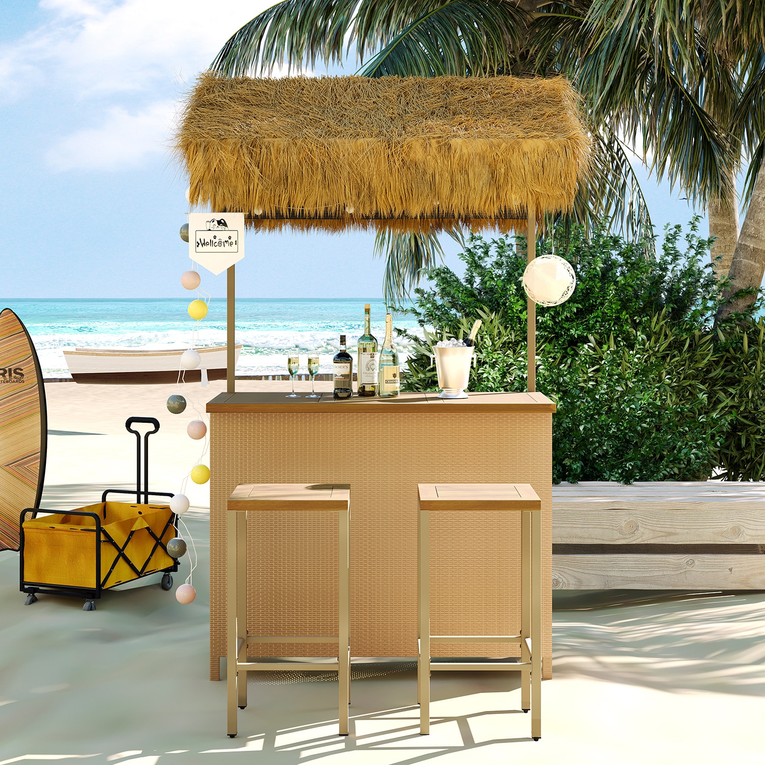 SINOFURN SYA380190BN Patio-Dining-Sets - View #8