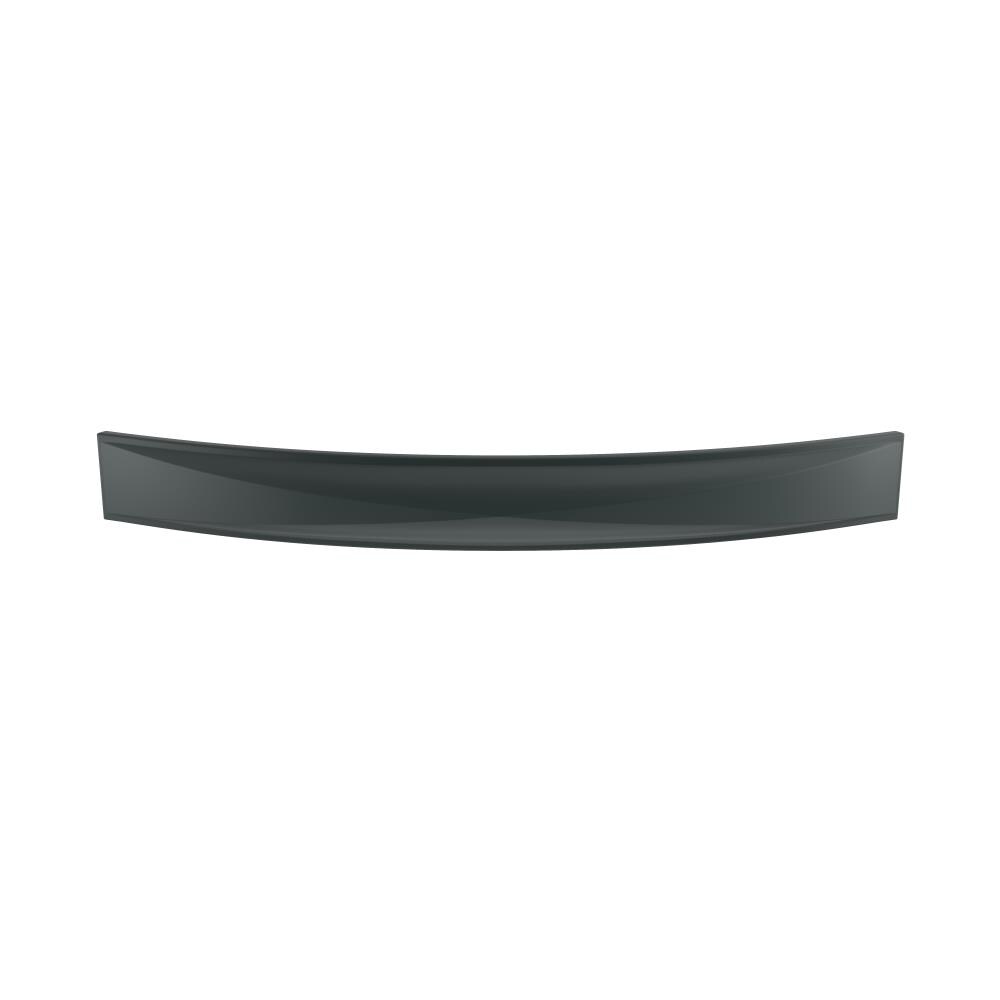 Matte Black Modern Cabinet and Drawer Pull with Mounting Hardware
