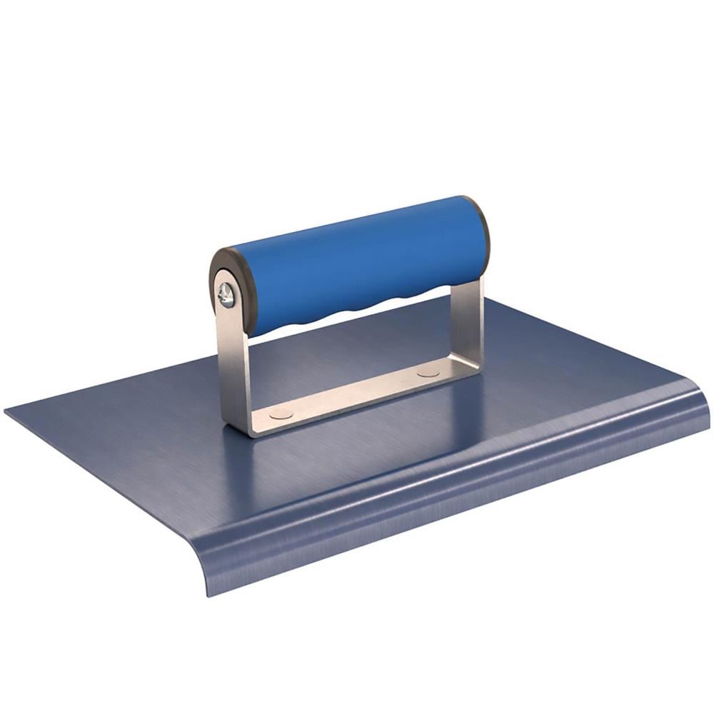 Bon Tool 22-734 9-in x 6-in Blue steel Concrete Edger with 0.5-in Radius