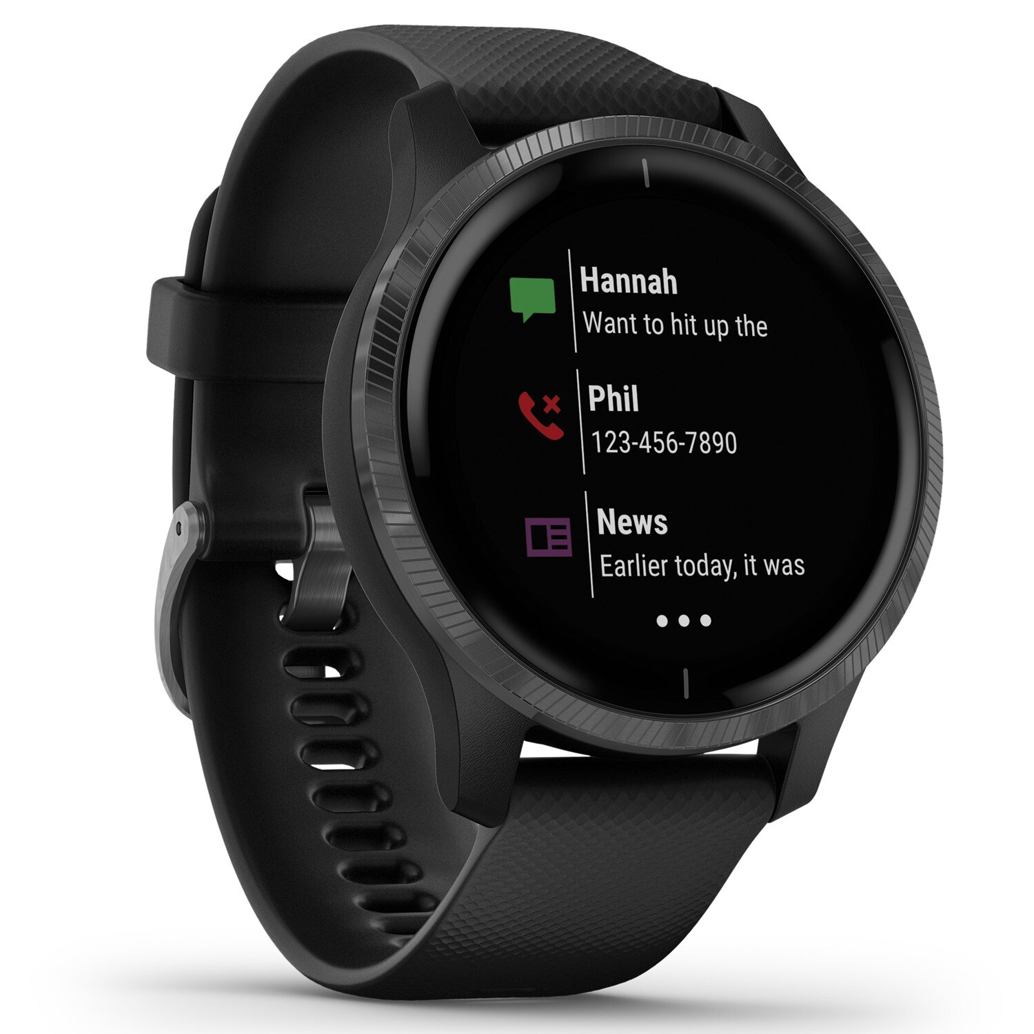 Garmin Venu Smart Watch with Step Counter, Heart Rate Monitor and Gps