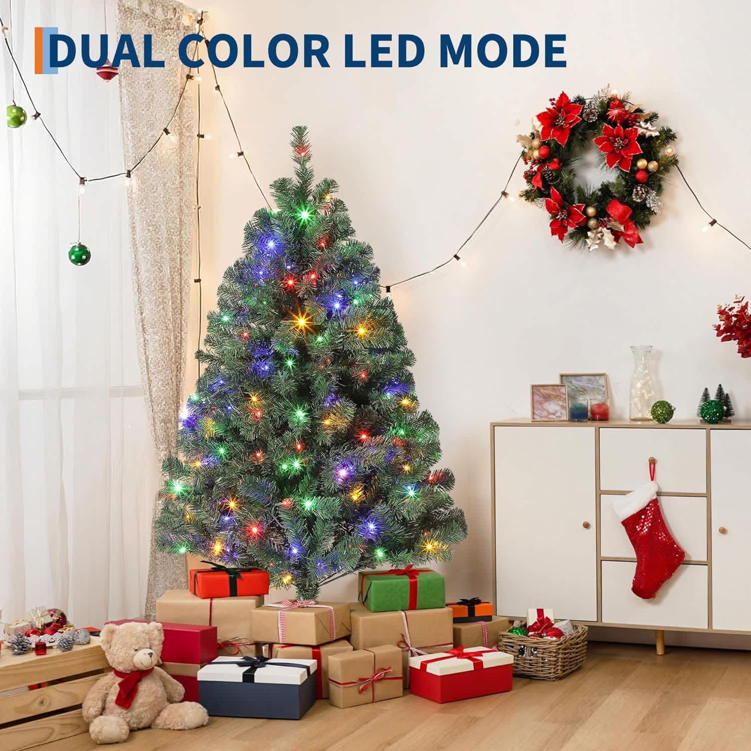 Qeetex LSACT-QH-35HUTRY8 Artificial-Christmas-Trees - View #3