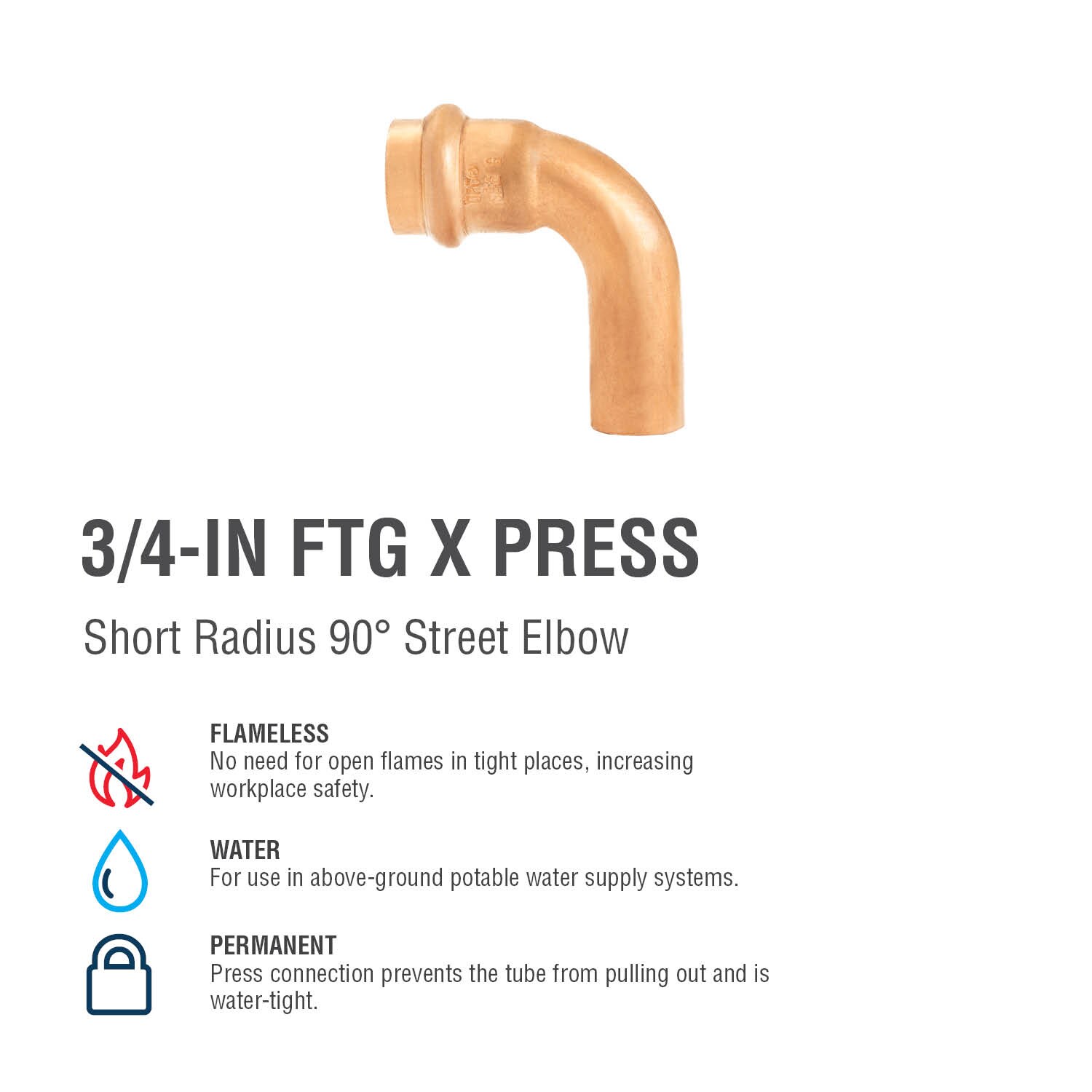 Streamline PF 01654L Copper-Fittings - View #4